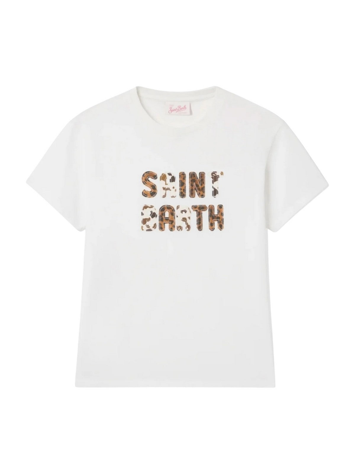 MC2 SAINT BARTH T-shirt Donna  EMILIE 00298L SB 01N ANIMALIER PATCH
