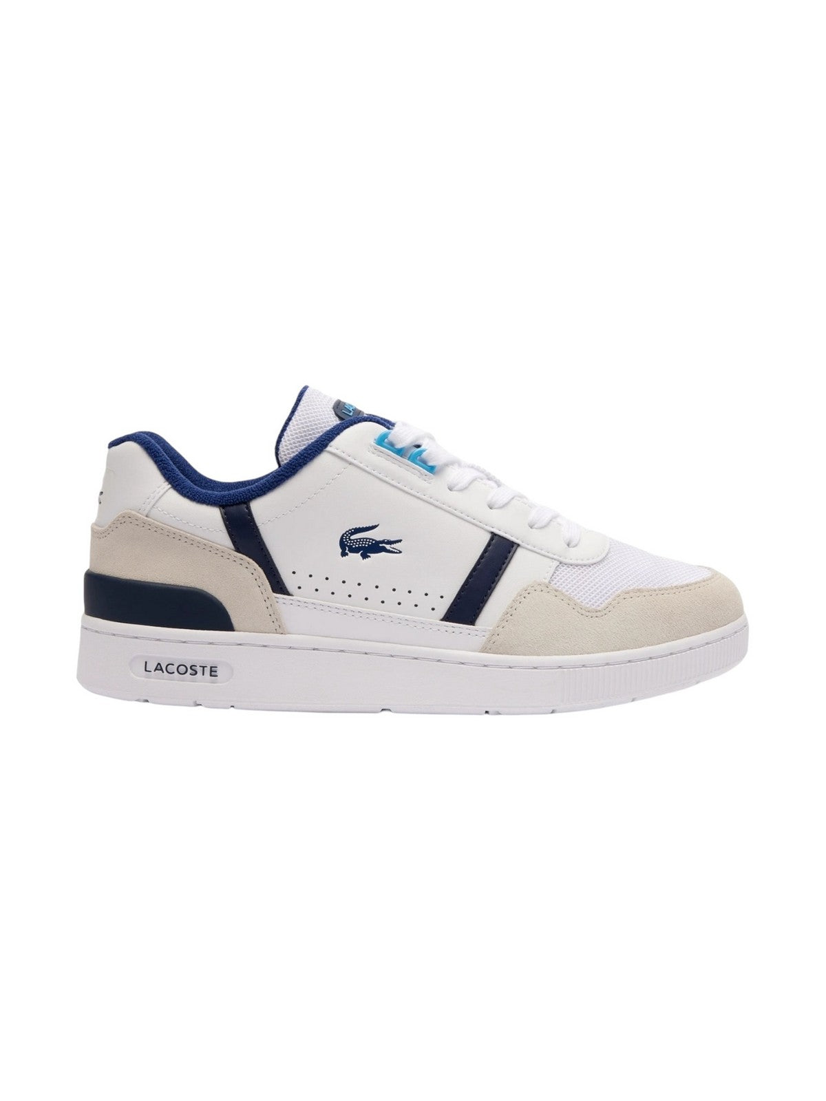 LACOSTE Sneaker Uomo T-CLIP 124 5 SMA 747SMA0071 080 Bianco