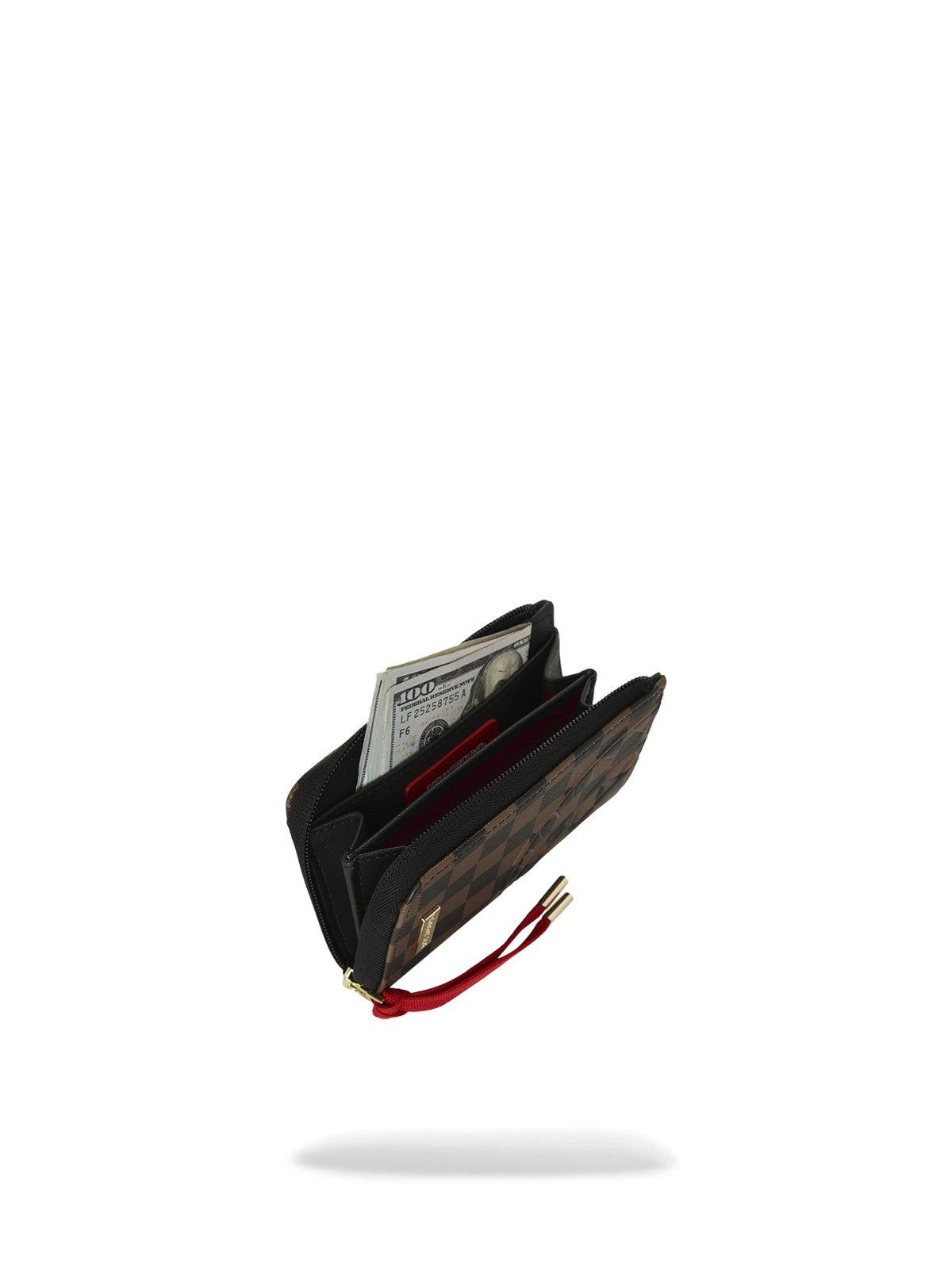SPRAYGROUND Portafoglio Unisex adulto RED REDEMPTION  WALLET 910W8902NSZ Marrone