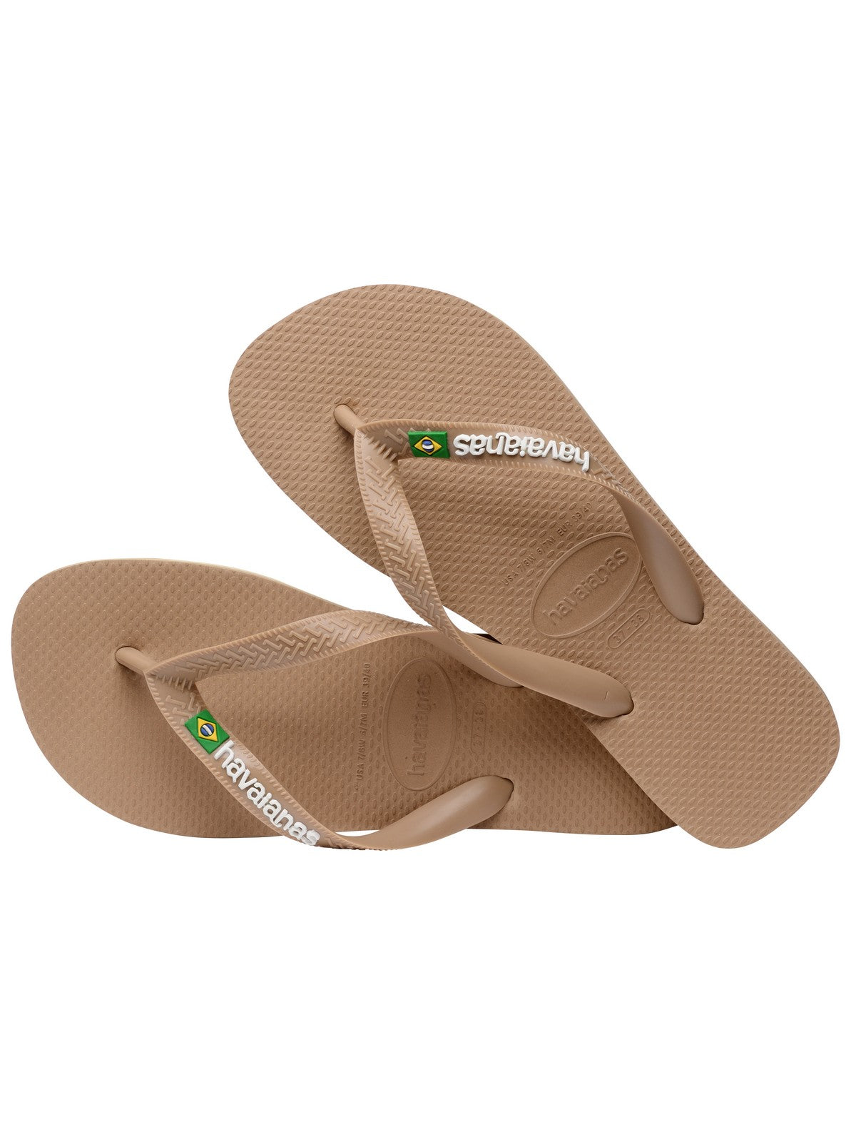 Havaianas Flip Flip Mujer Hav. Logotipo de Brasil 4110850.3581 Rosa