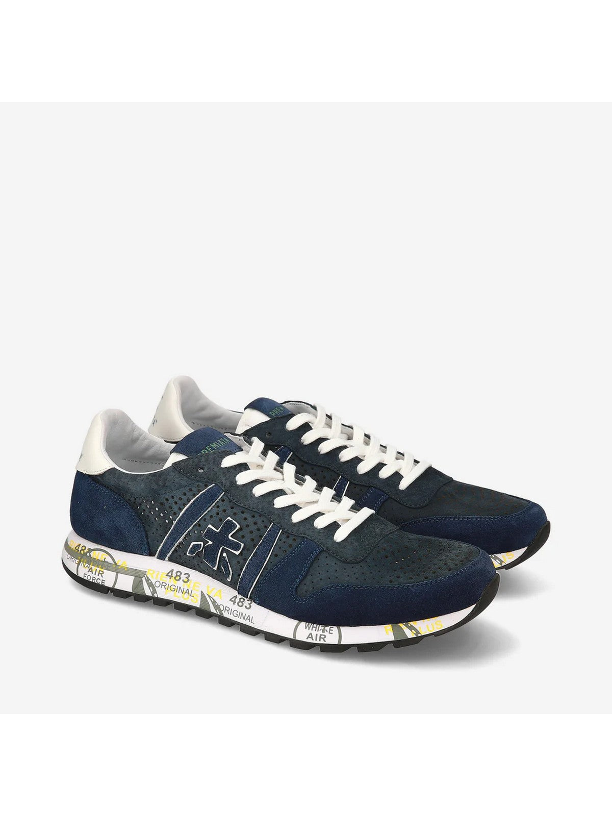 Baskets PREMIATA ERIC VAR 6607 bleues pour hommes