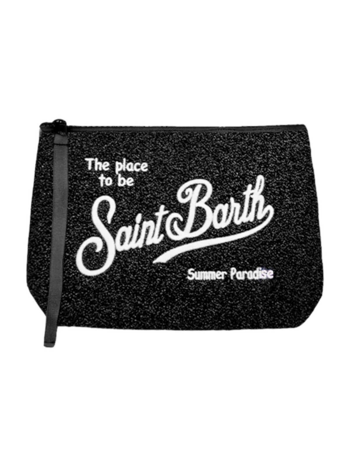 MC2 Saint Barth Pochette Woman Aline 02815f Negro