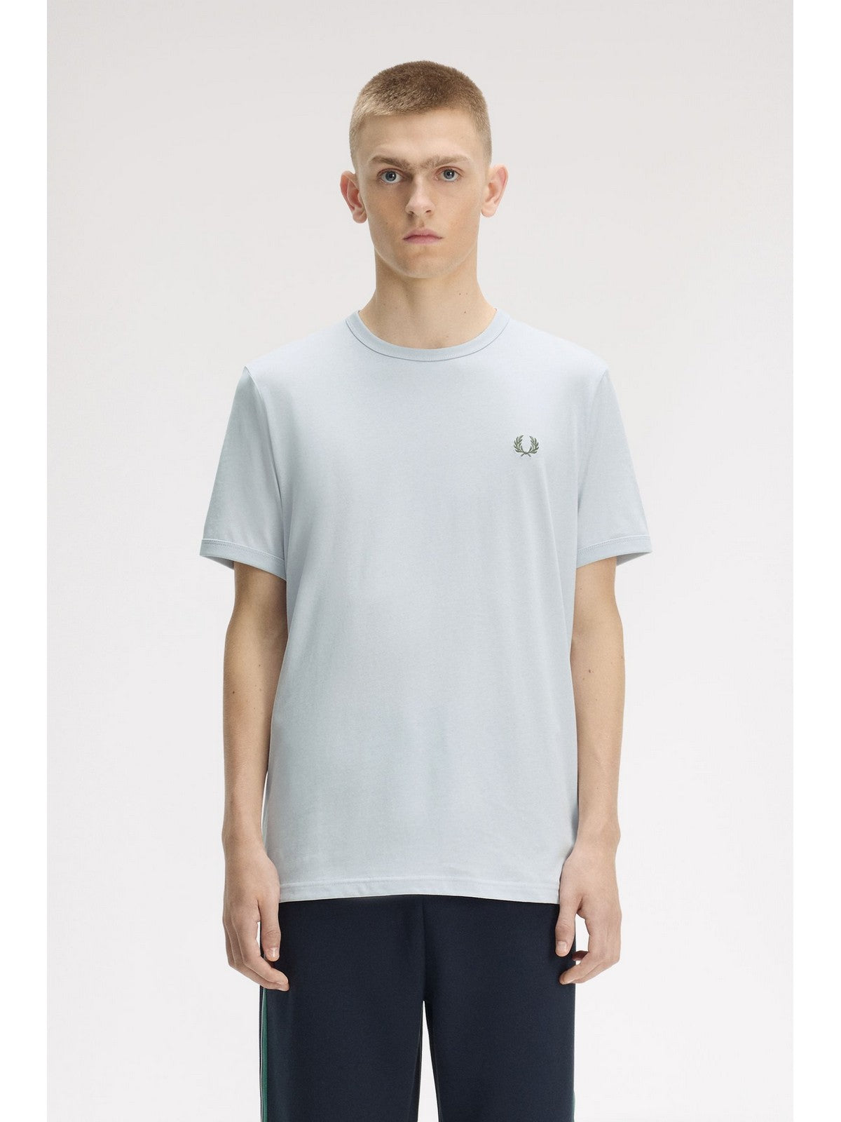 FRED PERRY T-shirt Uomo  FP-M3519 28A DUSKY BLUE