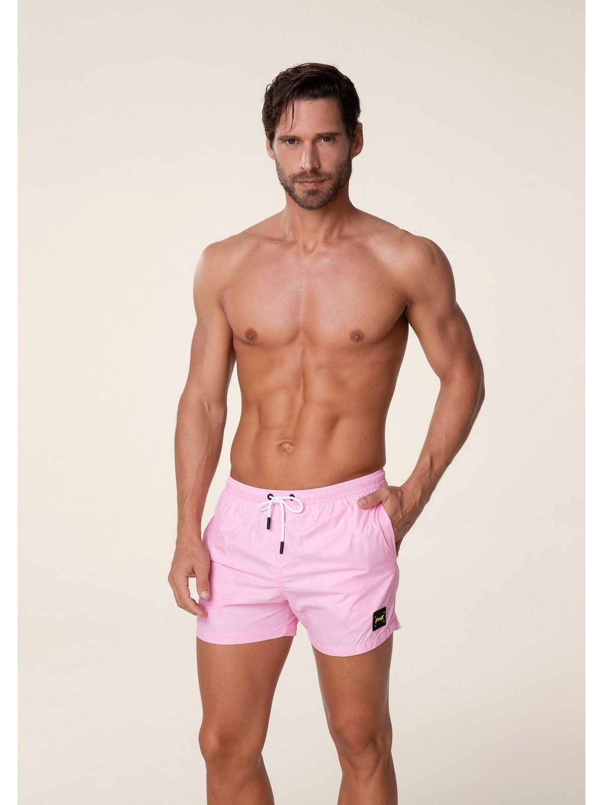 Maillot de bain F**K pour hommes FK24-2002PK rose