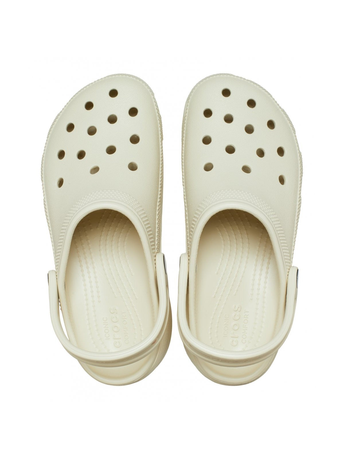 CROCS Pantoufle classique pour femmes, sabot à plateforme W 206750 2Y2 Beige