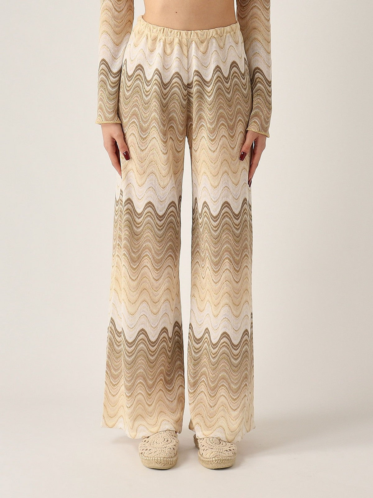 MC2 SAINT BARTH Pantalone Donna  AMALIA 02022L RACHEL SEA WAVE 11