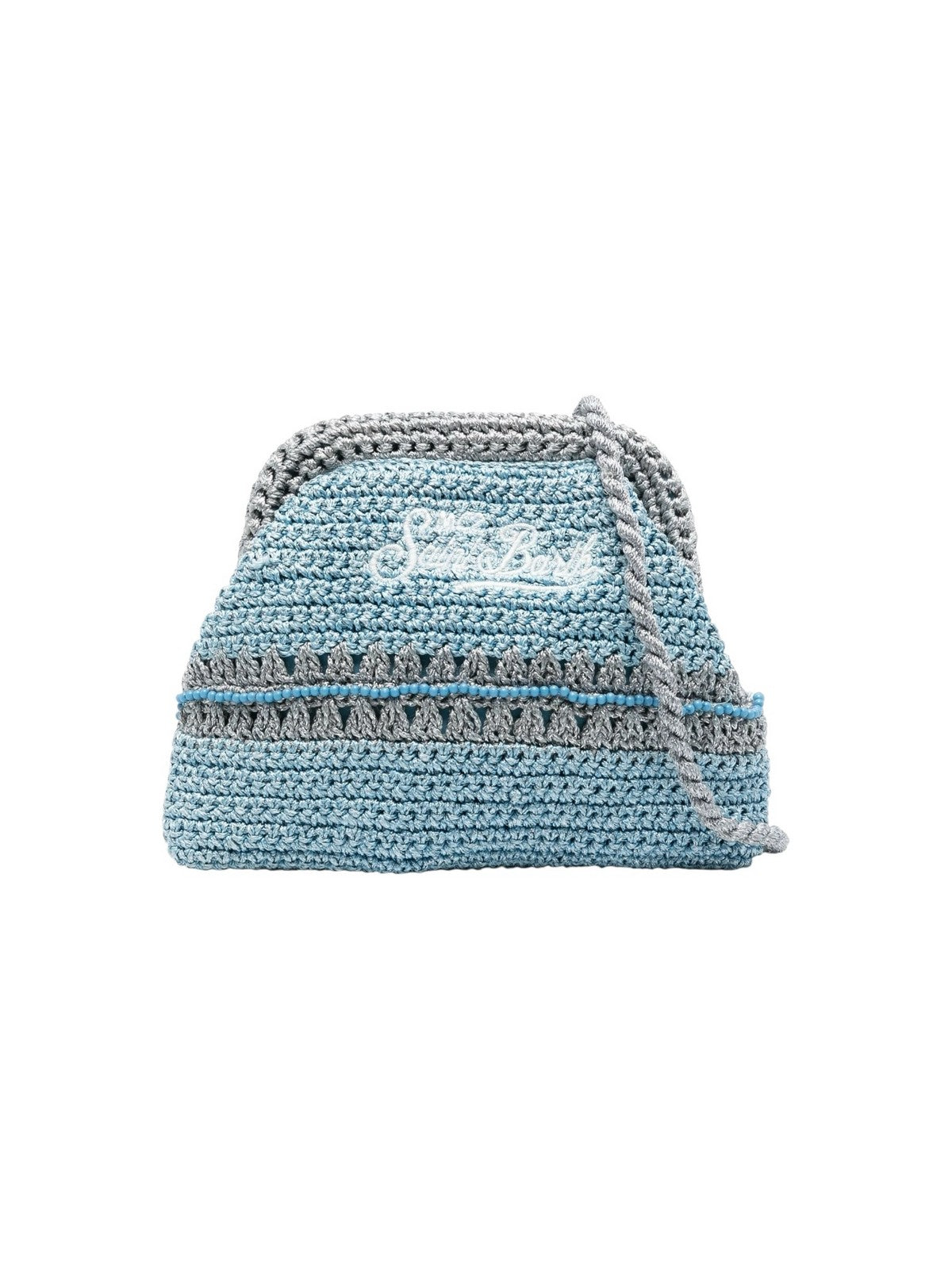 MC2 SAINT BARTH Borsa Donna  CROCHET POUCH N 09556L LUREX 3133 EMB