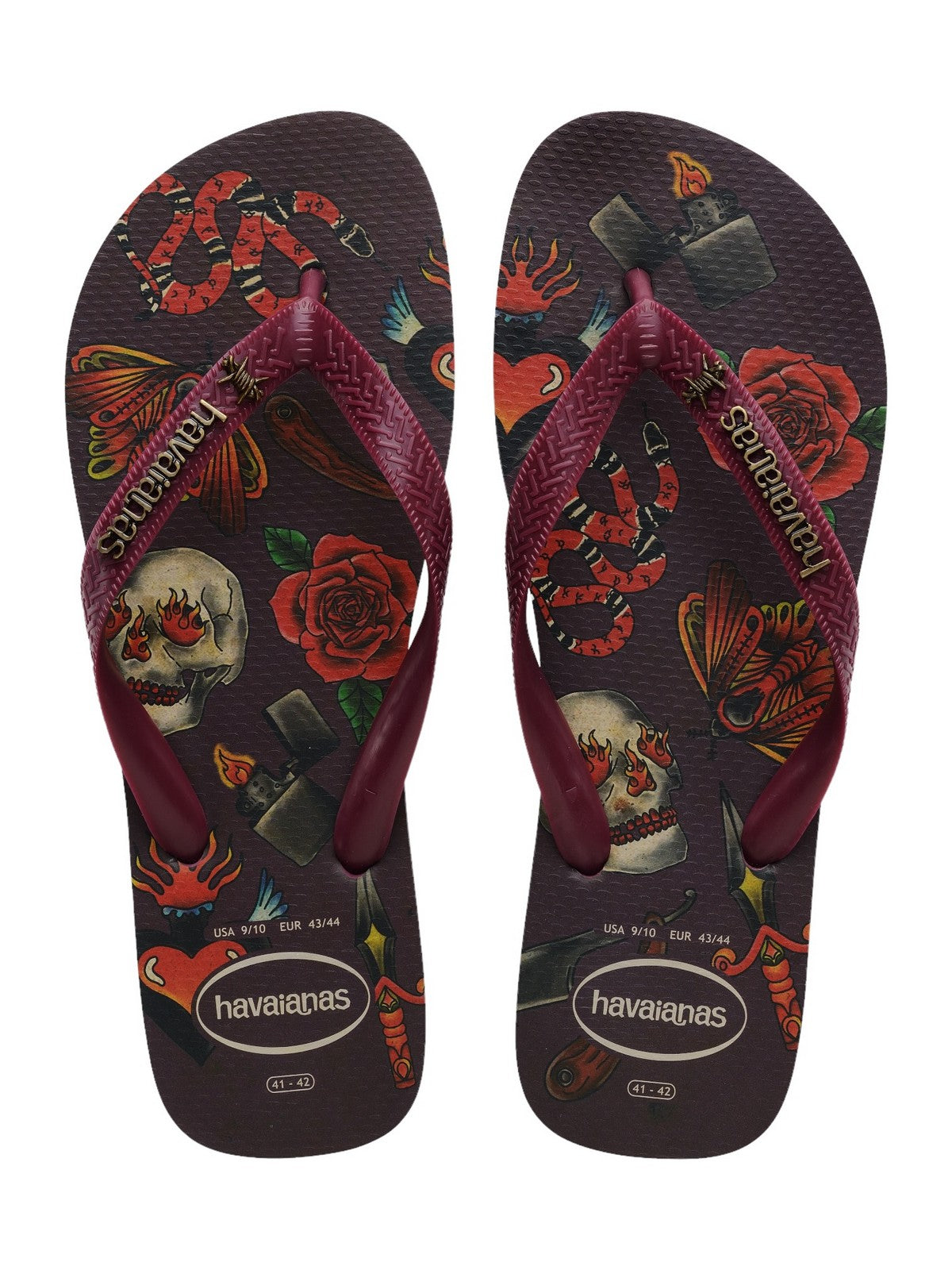 Havaianas Flip Flops Man Hav. Top Tribo 4144505.5143 Viola