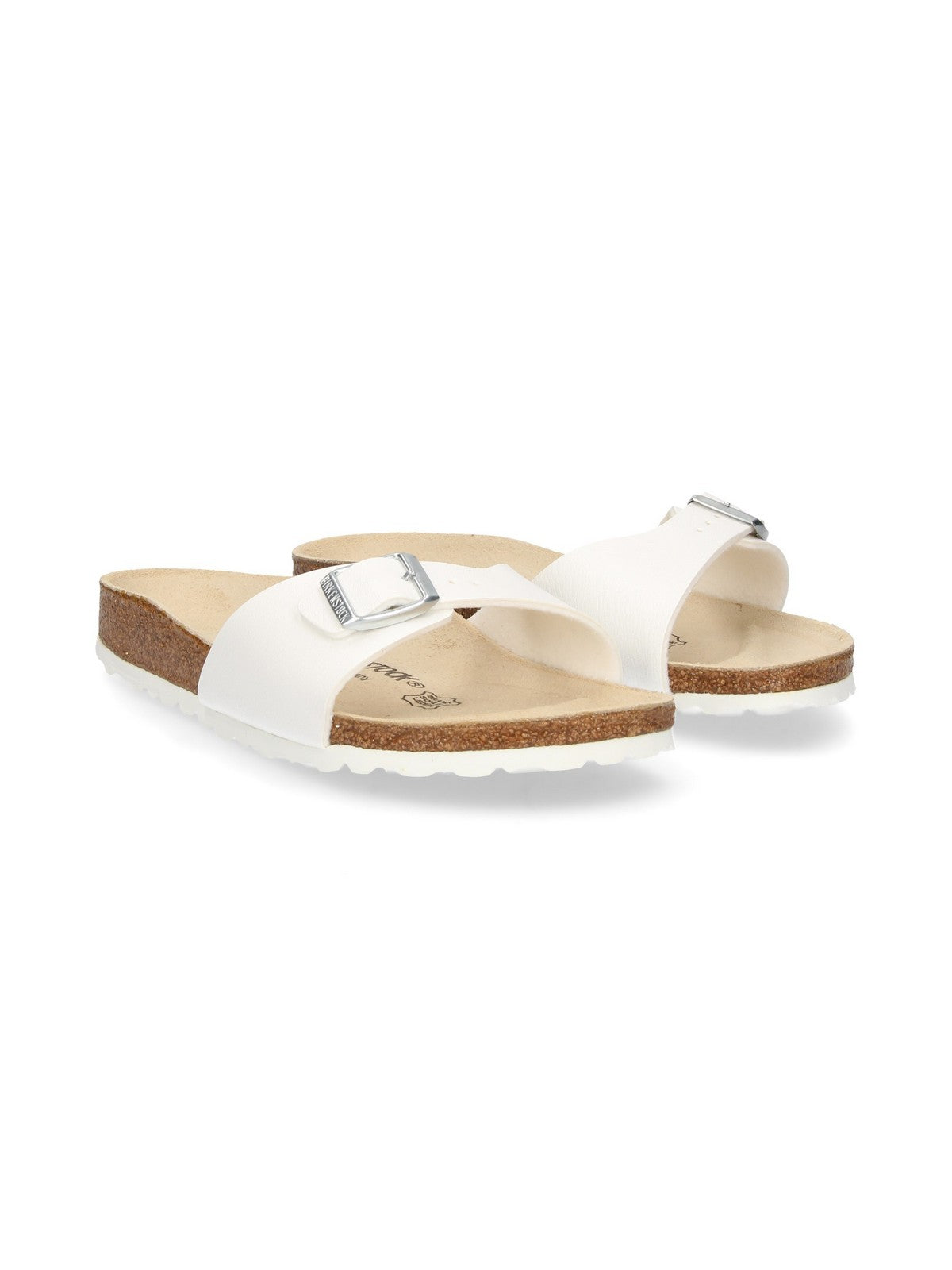 Birkenstock Sandalo Donna Madrid 040733 Weiß