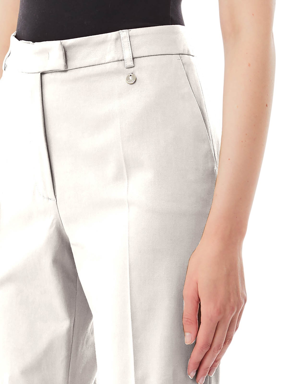 LIU JO BLACK Pantalone Donna  CA5343T4691 X0256 STAR WHITE gioboutiqueweb