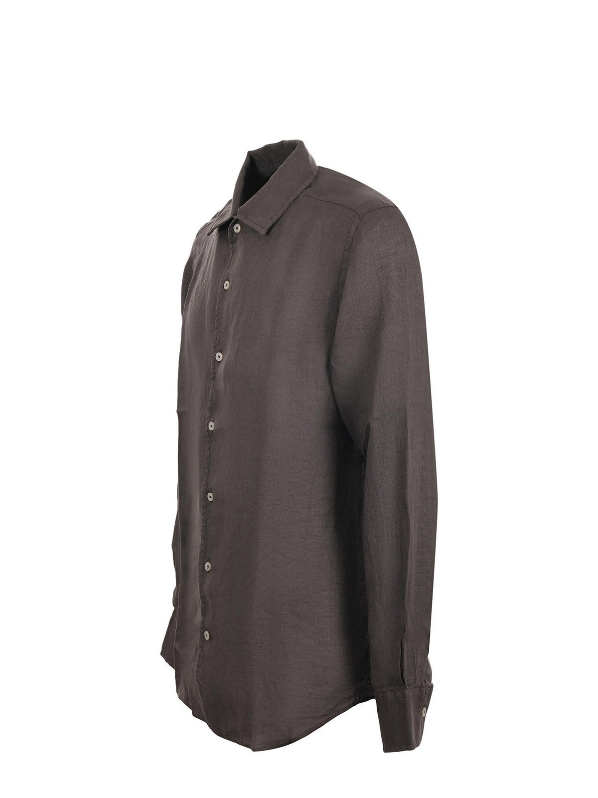 MC2 SAINT BARTH Camicia Uomo  RAPHAEL 00450L LINEN 52L KOMBU GREEN