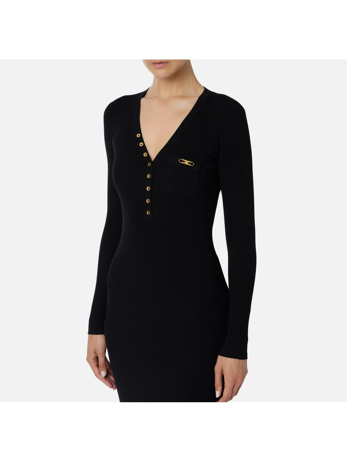 ELISABETTA FRANCHI Abito Donna  AM10B56E2 110 Nero gioboutiqueweb