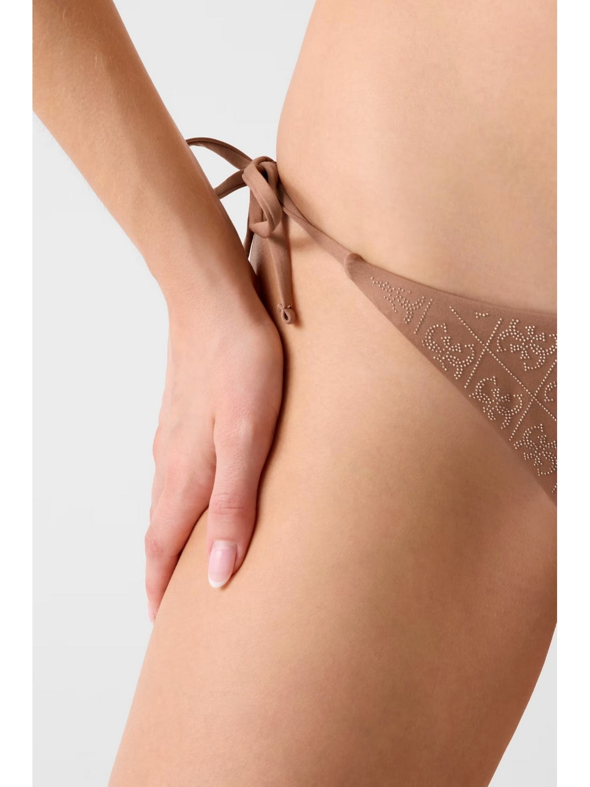 GUESS BEACHWEAR Costume da bagno Donna DIANE STRING BRIEF E6GO15 KCUO2 G1FA MALT SYRUP gioboutiqueweb