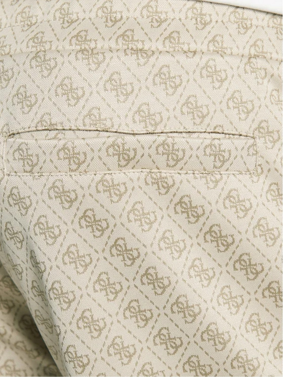 GUESS SPORT Pantalone Uomo PARIMO 4G CUFFED PANT Z5BB19 K2042 FJ9O 4G JACQUARD LIGHT MI