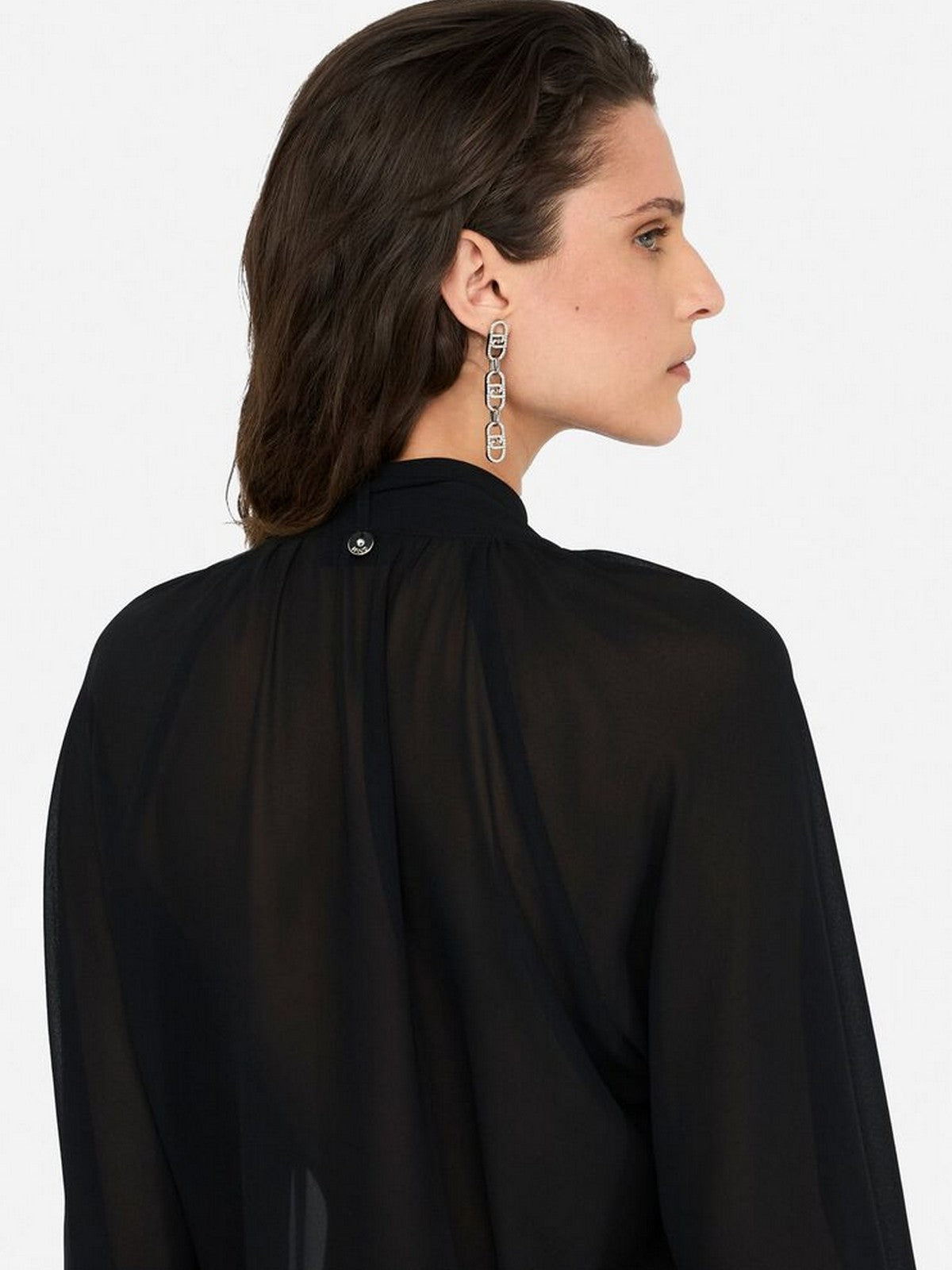 LIU JO BLACK Blusa Donna  CF5121TS869 22222 Nero