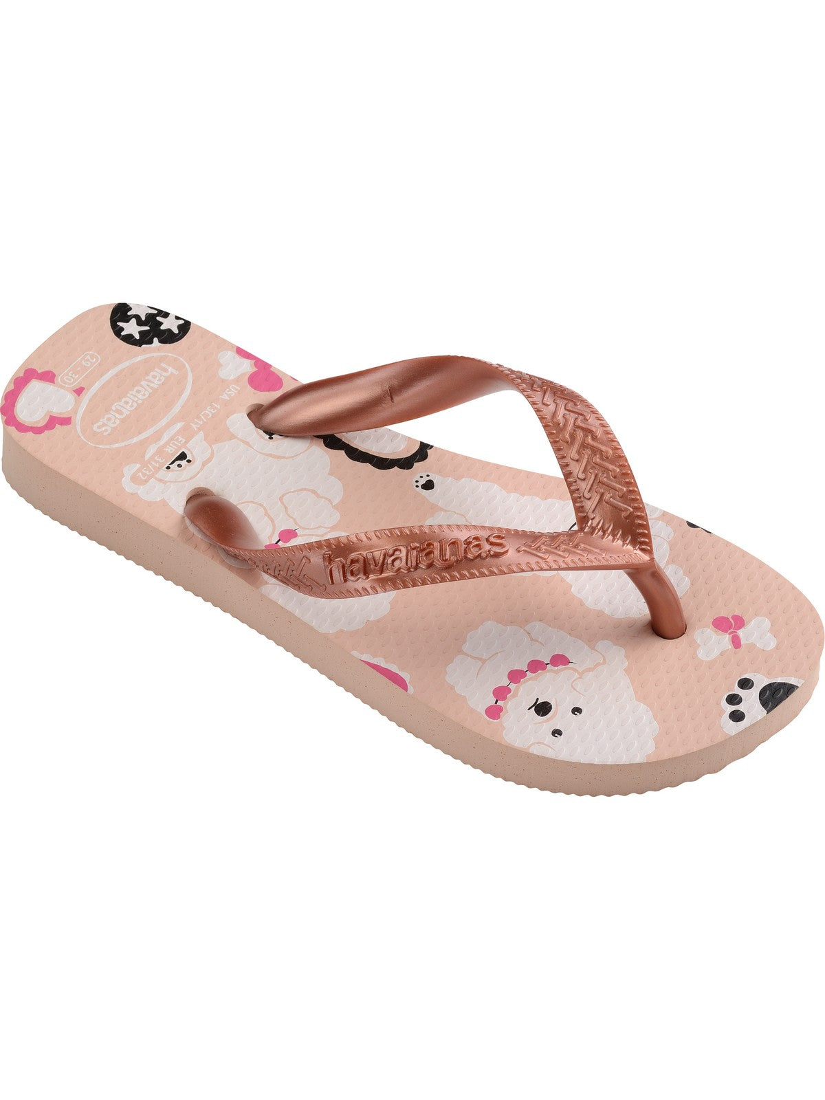 HAVAIANAS Infradito Bambine e ragazze Hav. kids Top Pets 4146823.3606 Rosa gioboutiqueweb