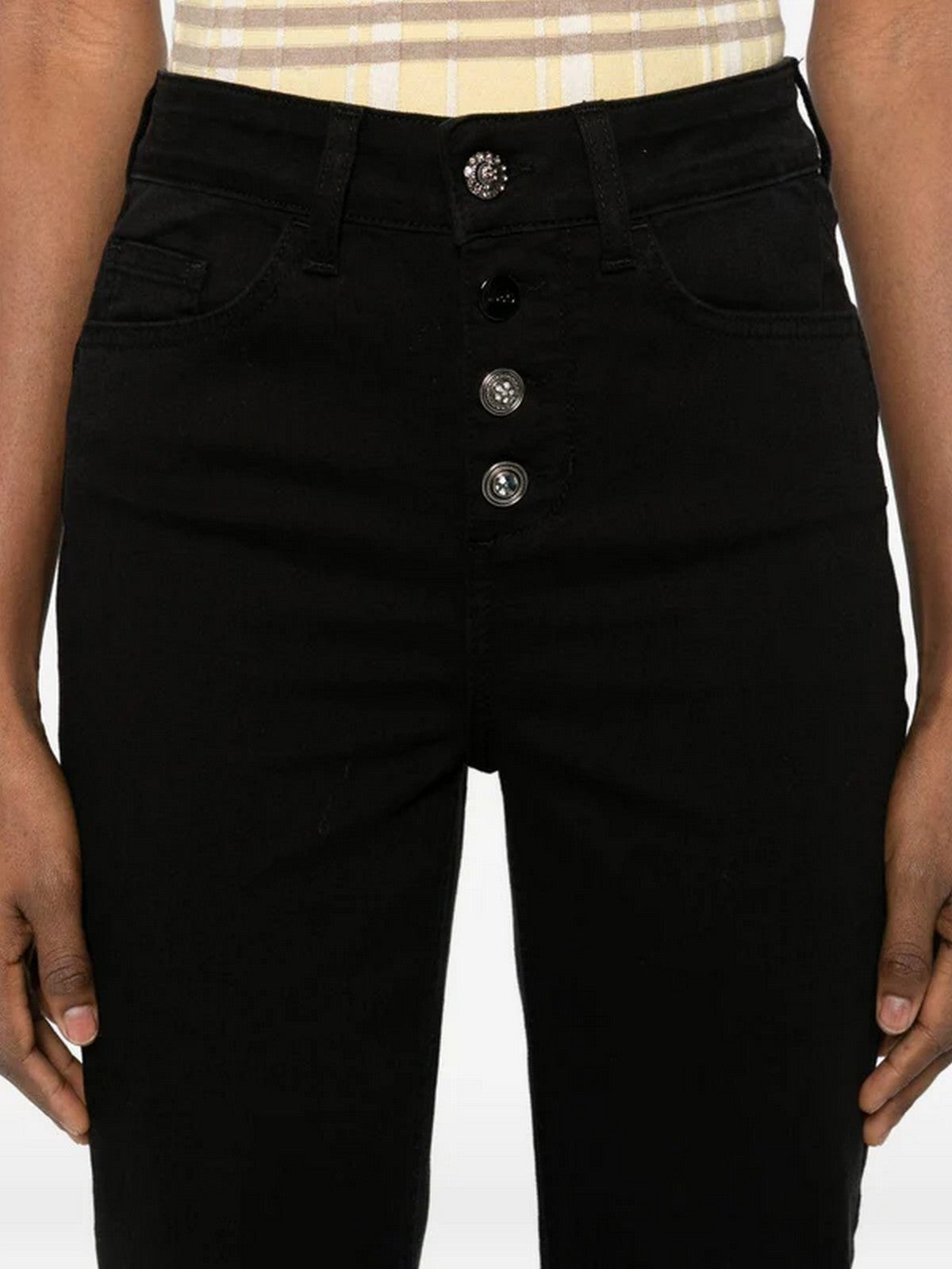LIU JO BLUE DENIM Pantalone Donna  UA6040T2594 22222 Nero