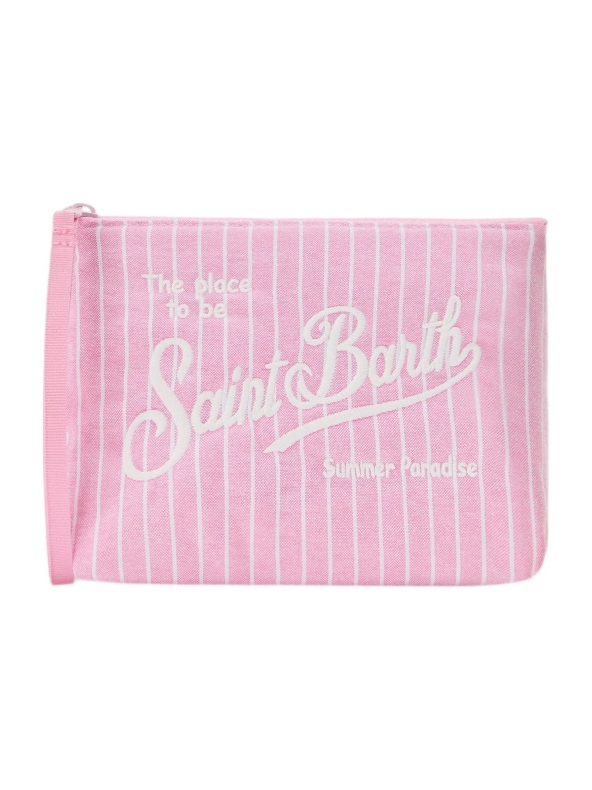 MC2 SAINT BARTH Pochette Donna  ALINE COTTON 00562L BIG STRIPES 21 EMB