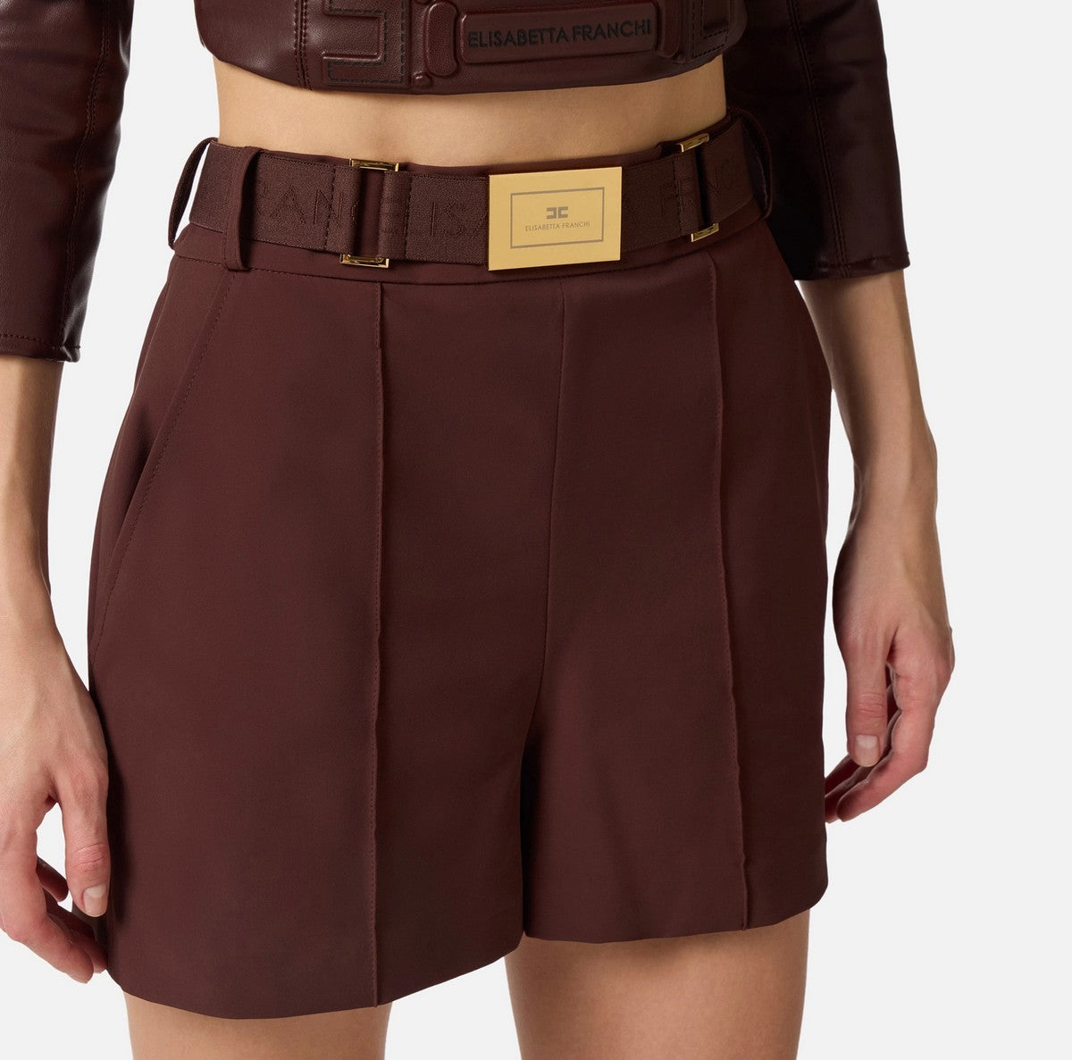 ELISABETTA FRANCHI Pantalone Donna  SH00861E2 644 CACAO