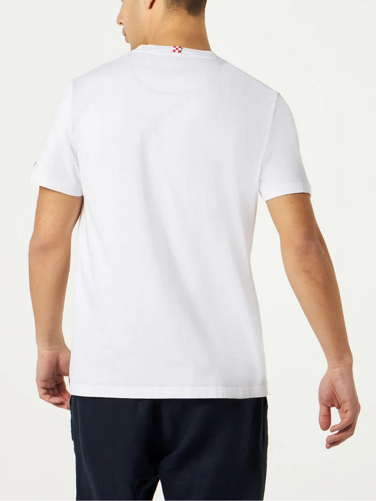 MC2 Saint Barth Camiseta y Men's Polo Blanche 03726f White