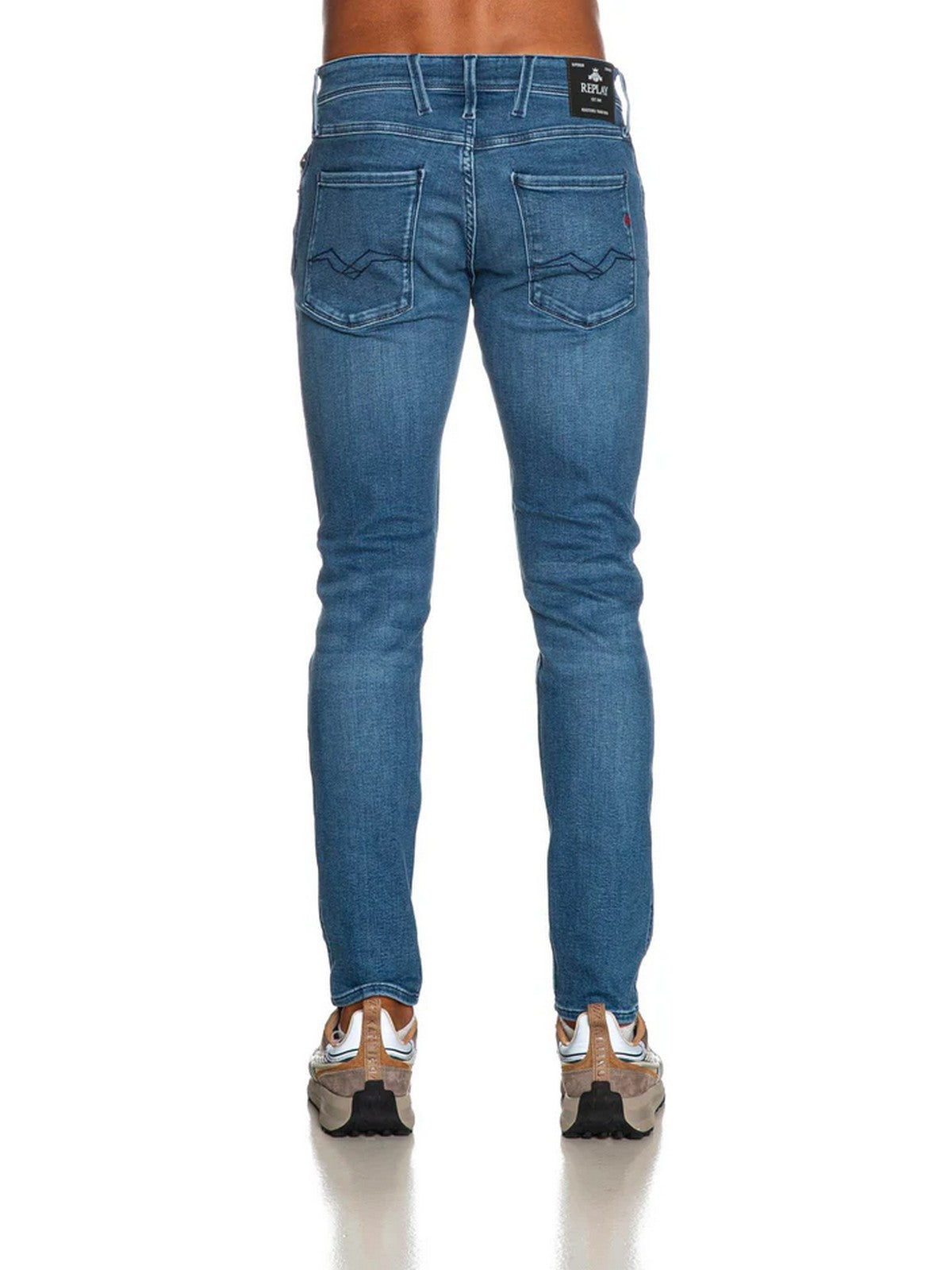 REPLAY Jeans Uomo ANBASS M914000261C39 009 MEDIUM BLUE