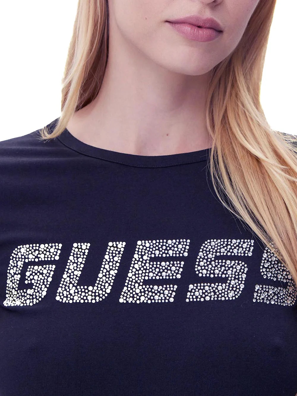 GUESS SPORT T-shirt Donna NEW KIARA SS T-SHIRT V5GI20 J1314 A71W DARING OCEAN gioboutiqueweb