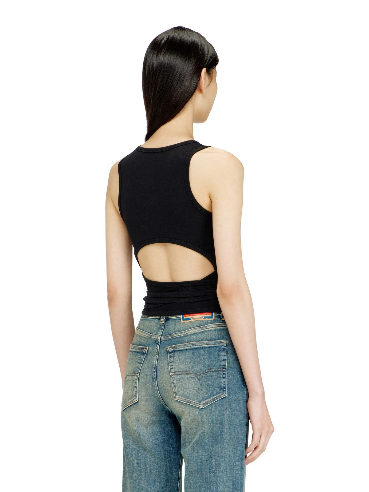 DIESEL Top Donna T-ANKY-TAIL-S1 TOP A21019 0EJAI 9XX 004 - DEEP/BLACK