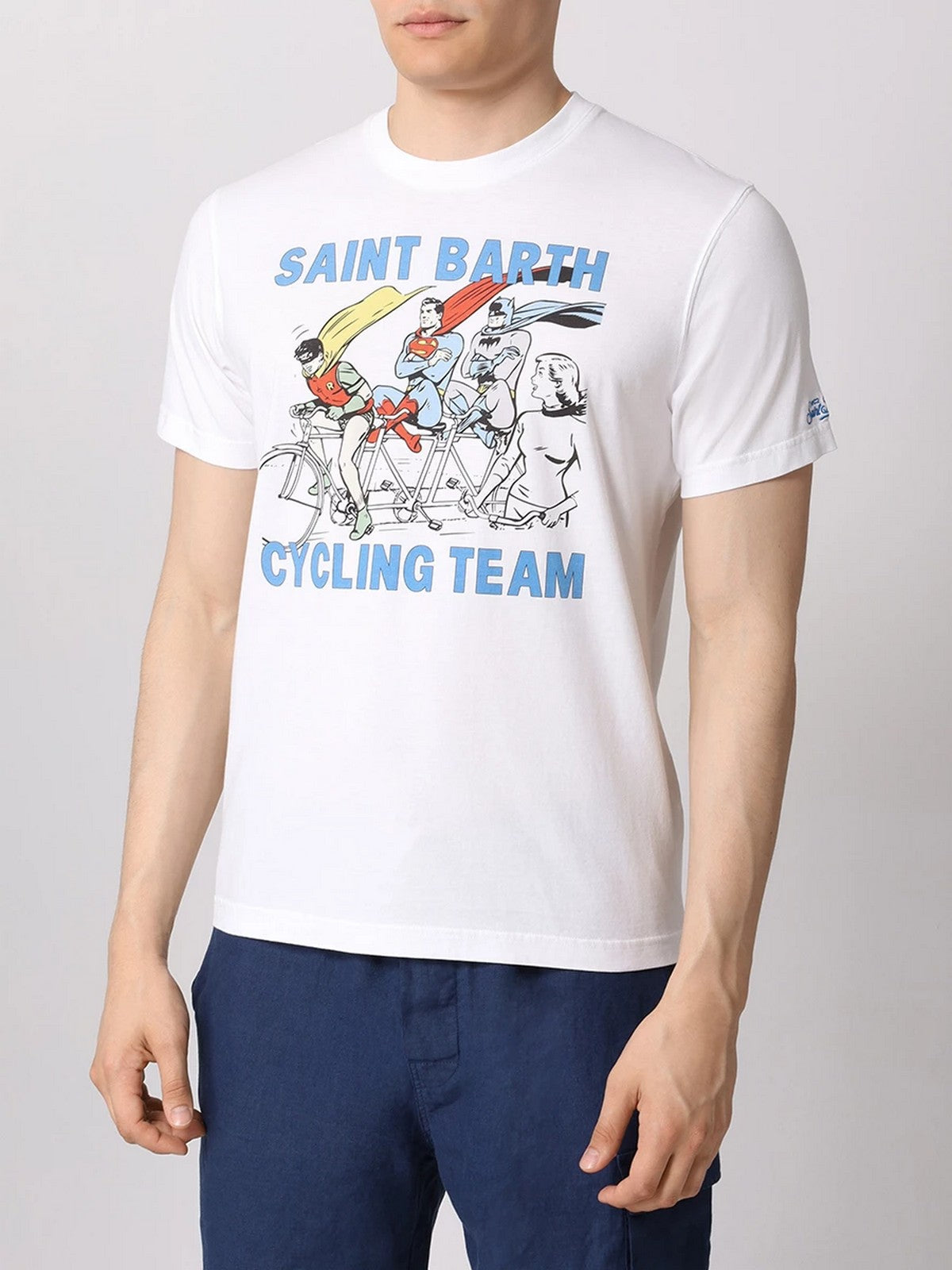 MC2 Saint Barth Camiseta y Men Polo Tshirt Man 00709f White