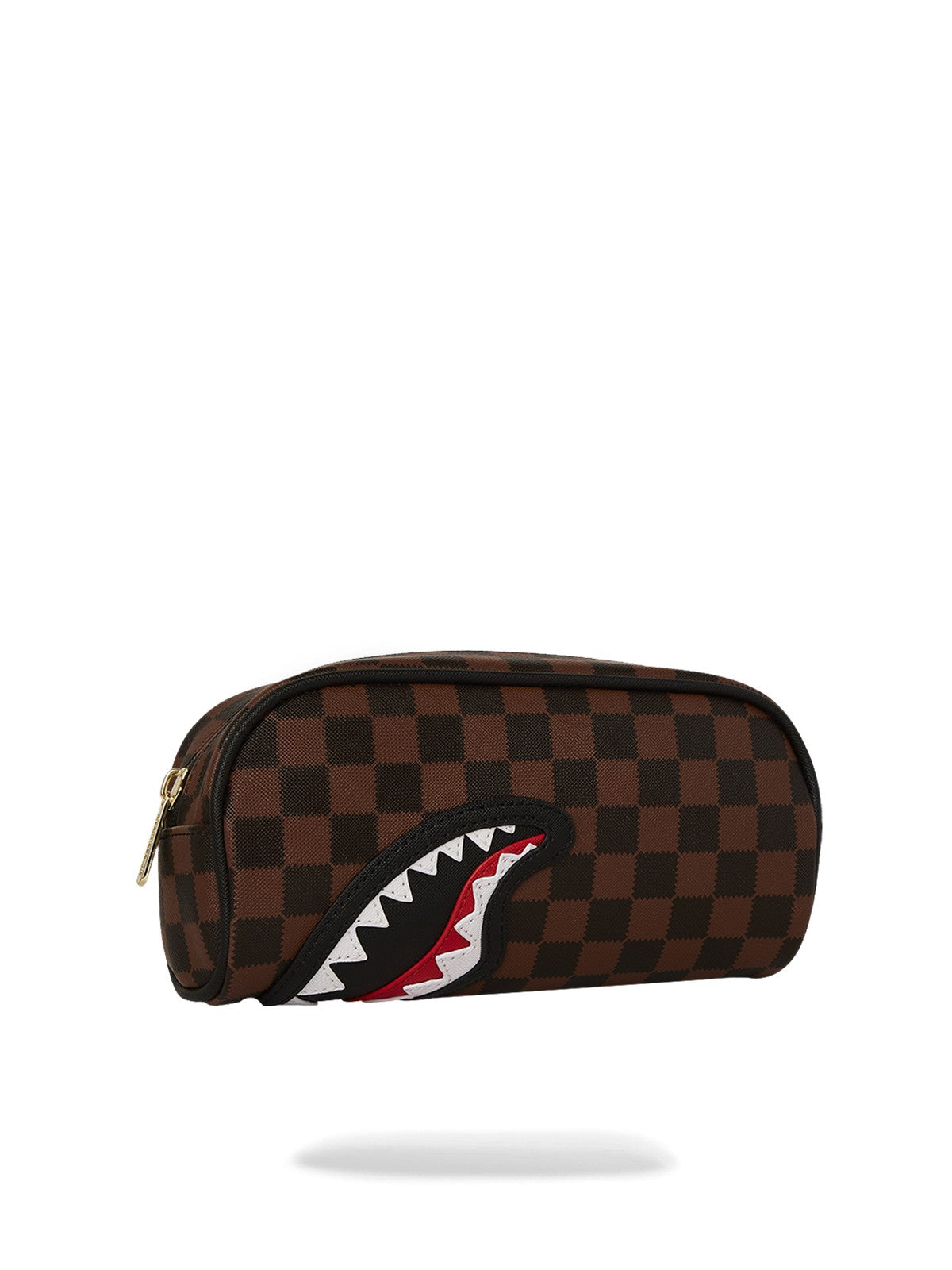 SPRAYGROUND Pochette Unisex adulto SAWTOOTH SHARKS IN PARIS POUCH 910B7845NSZ MARRONE gioboutiqueweb