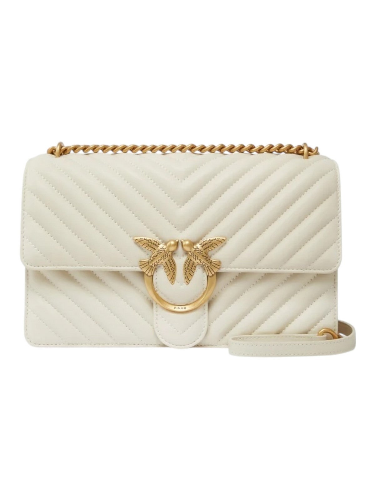 Pinko Women's Bag Love Bag One 100941-A0GK Z14Q White