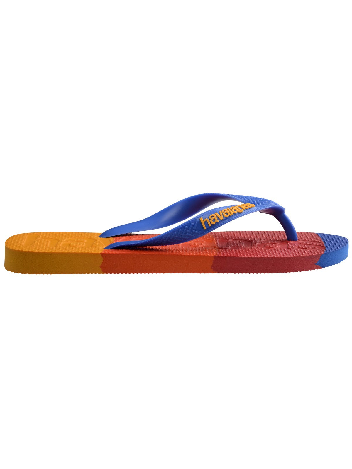 HAVAIANAS Tongs pour hommes Hav. Top logomanie couleurs II 4147526.3847 bleu