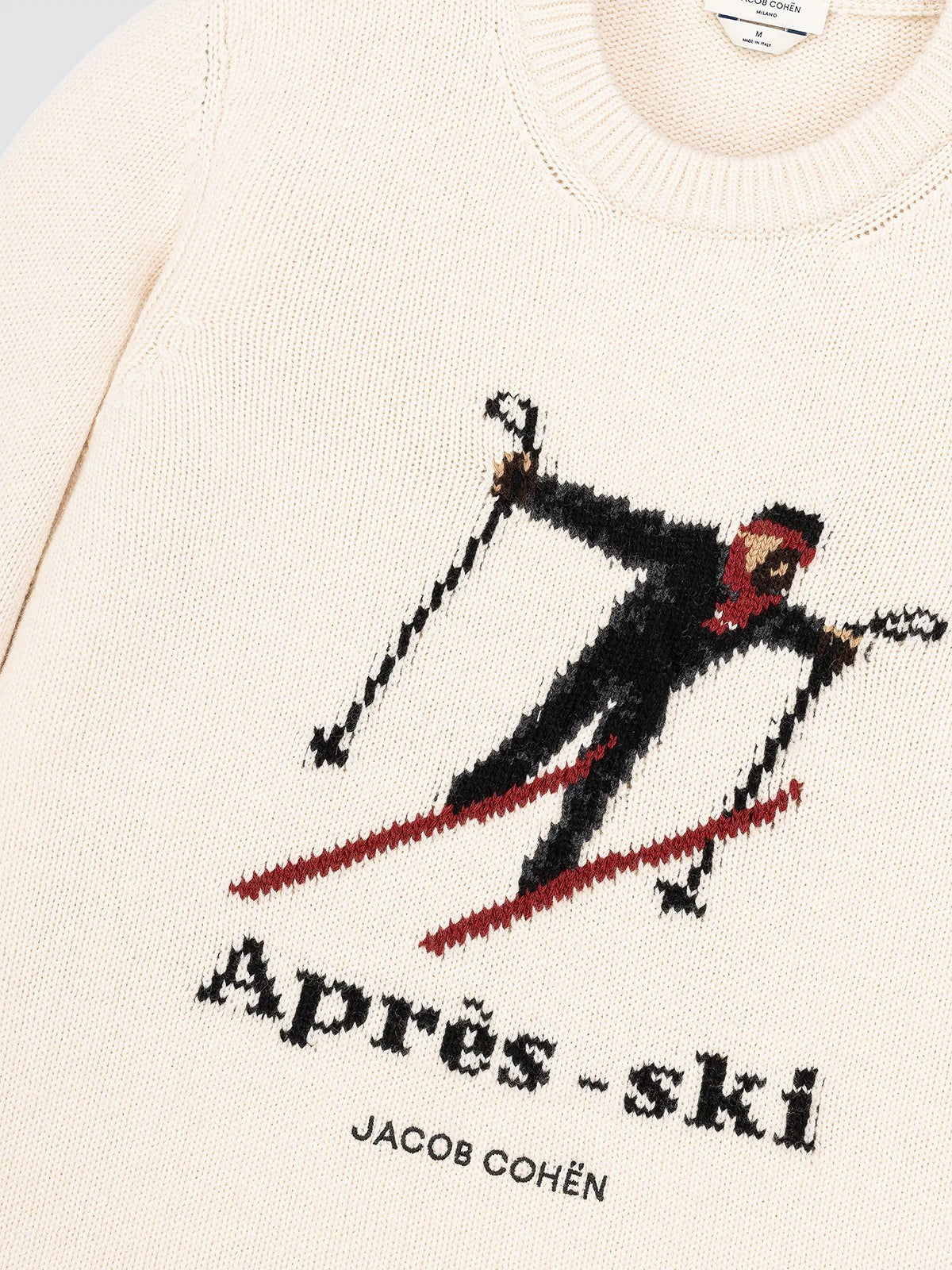 JACOB COHEN Maglione Uomo  JUR_SG019 080 X0013 FL A34 CREAM WHITE