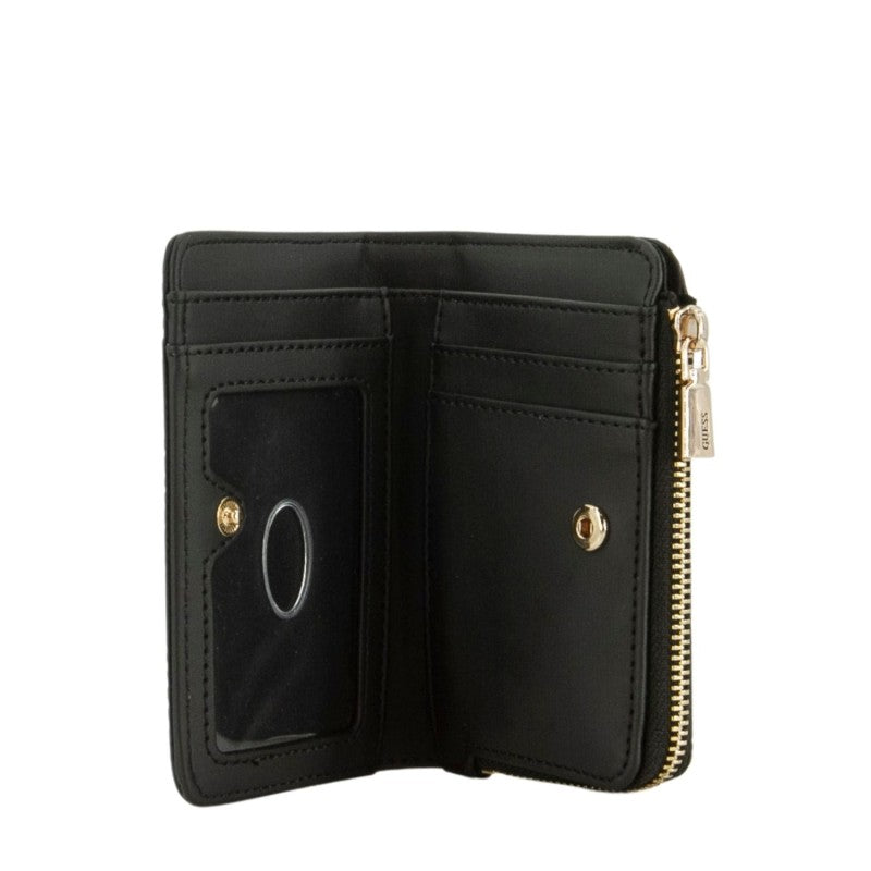 GUESS Portafoglio Donna PHOEBE SLG ZIP ARND CARD CASE SWPD96 65156 BLO BLACK LOGO
