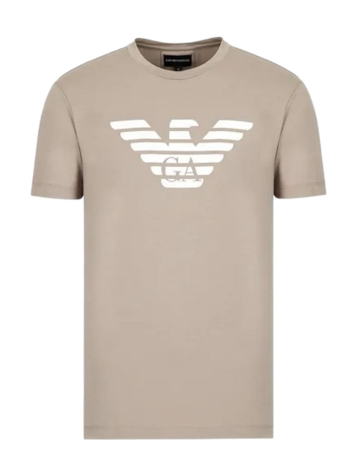 Emporio Armani T-shirt et pôle masculin 8n1tn5 1jpzz 0148 beige