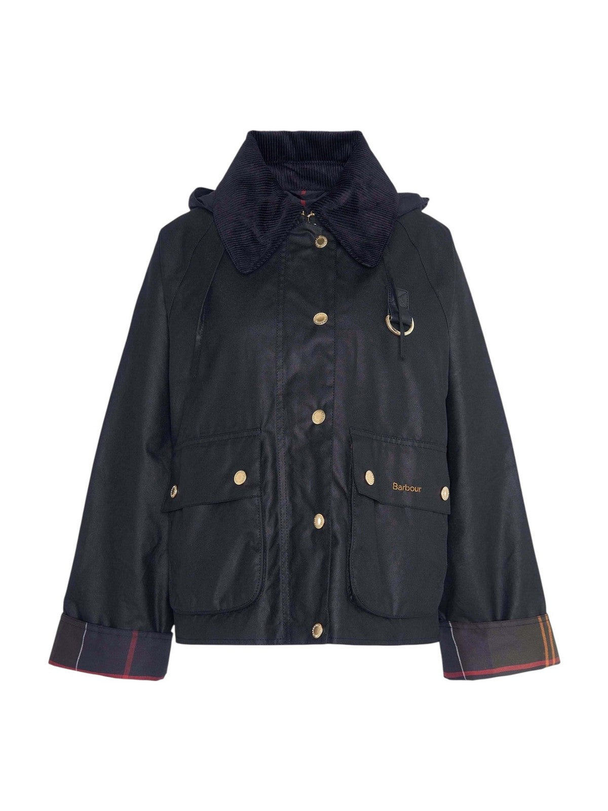 BARBOUR Damenjacke REIGHTON WAX LWX1397 BK71 SCHWARZ/KLASSISCH