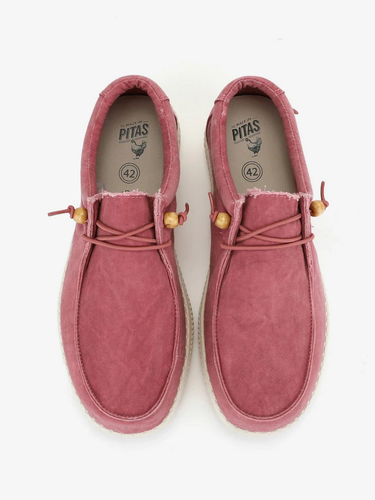 PITAS Mocassin Homme WP150 WALLABI W FRESA Rose