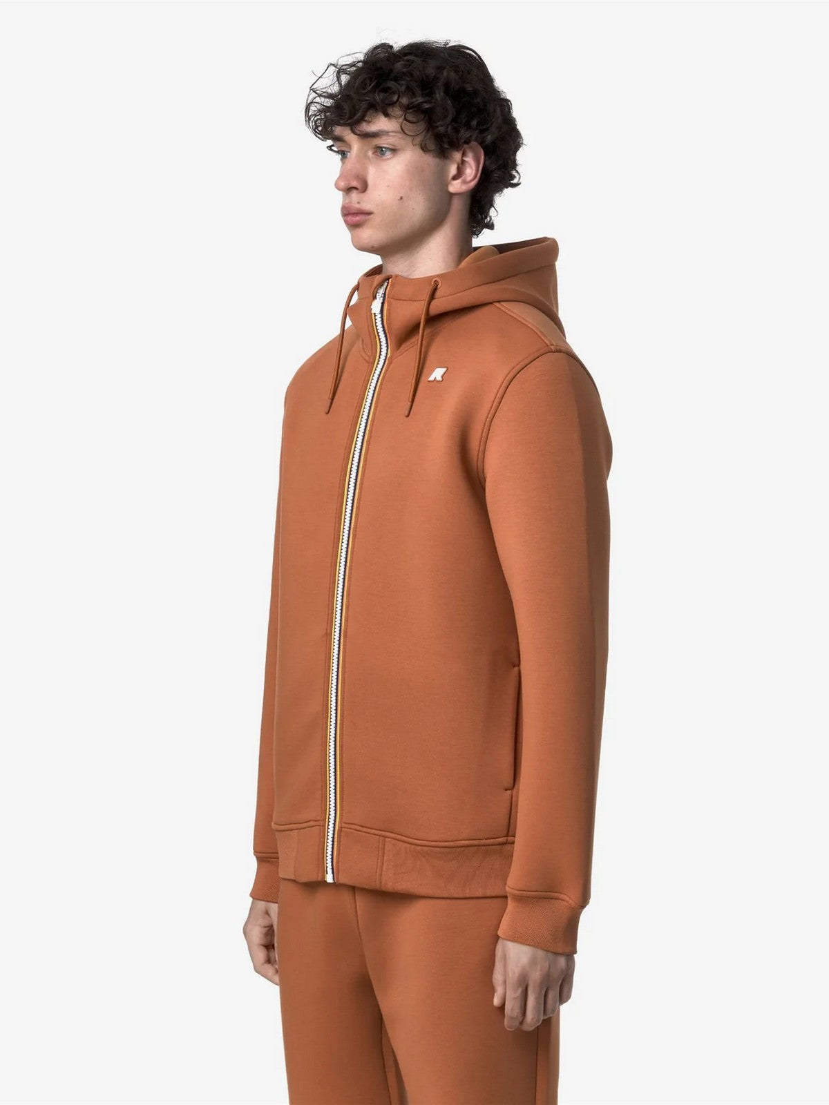 K-WAY Giubbino Uomo Rainer spacer K2141DW WGG Orange Adobe