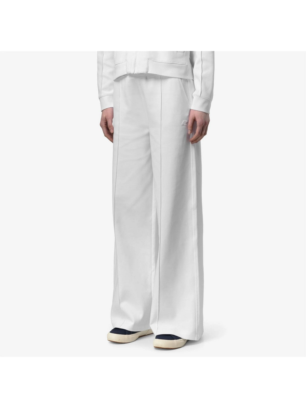 K-WAY Pantalone Donna LOYRE INTERLOCK K2133MW 001 White - White