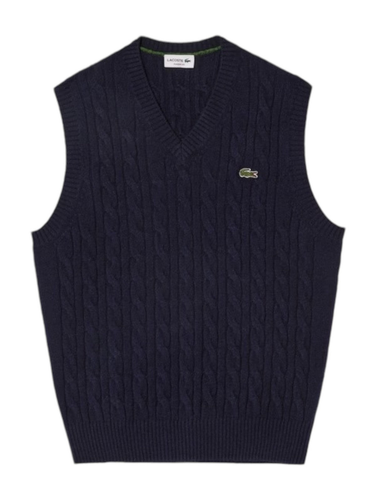 LACOSTE Gilet Uomo  AH3132 166 Blu gioboutiqueweb