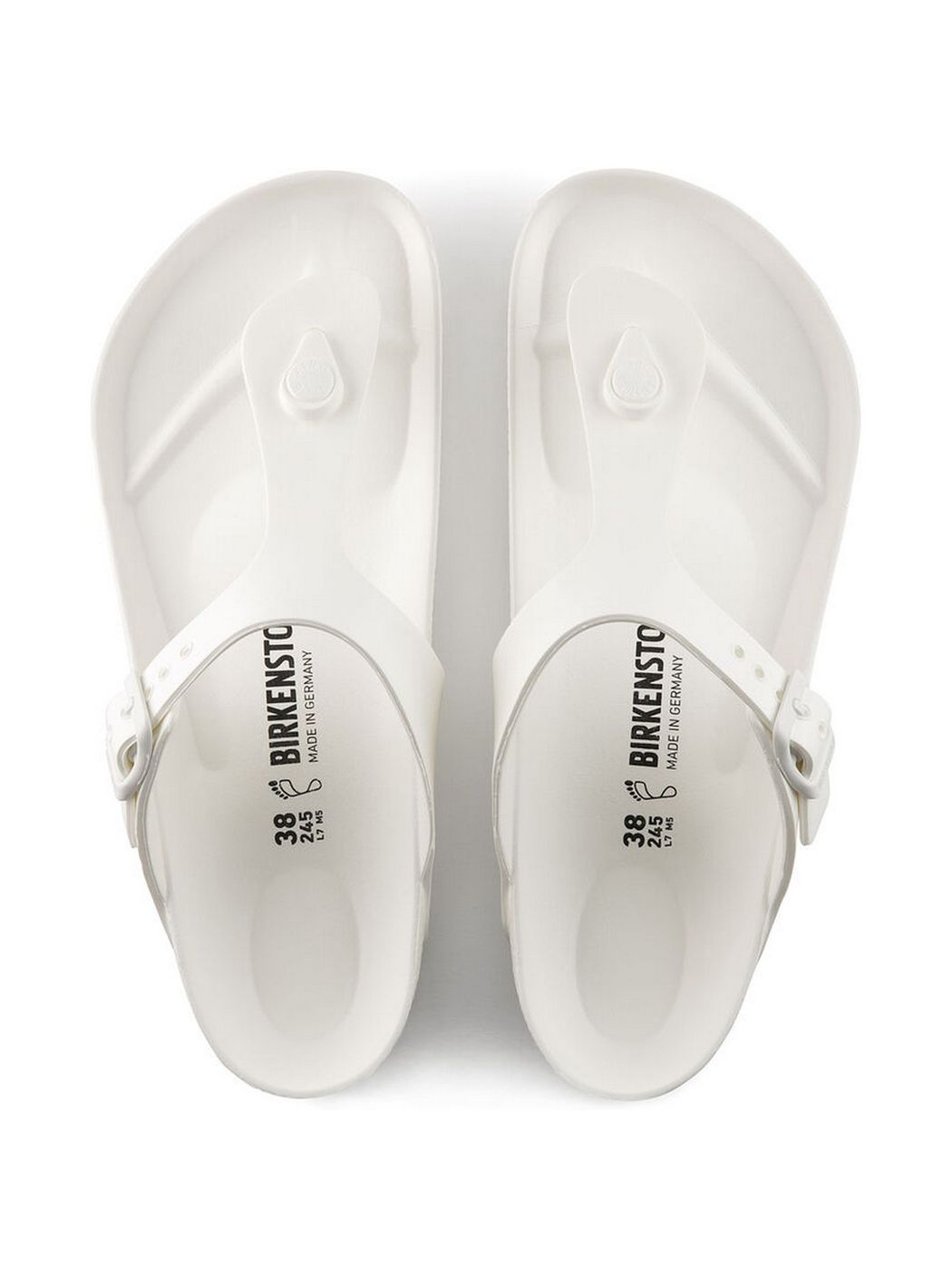 Birkenstock Sandalo Donna Gizeh 128221 White