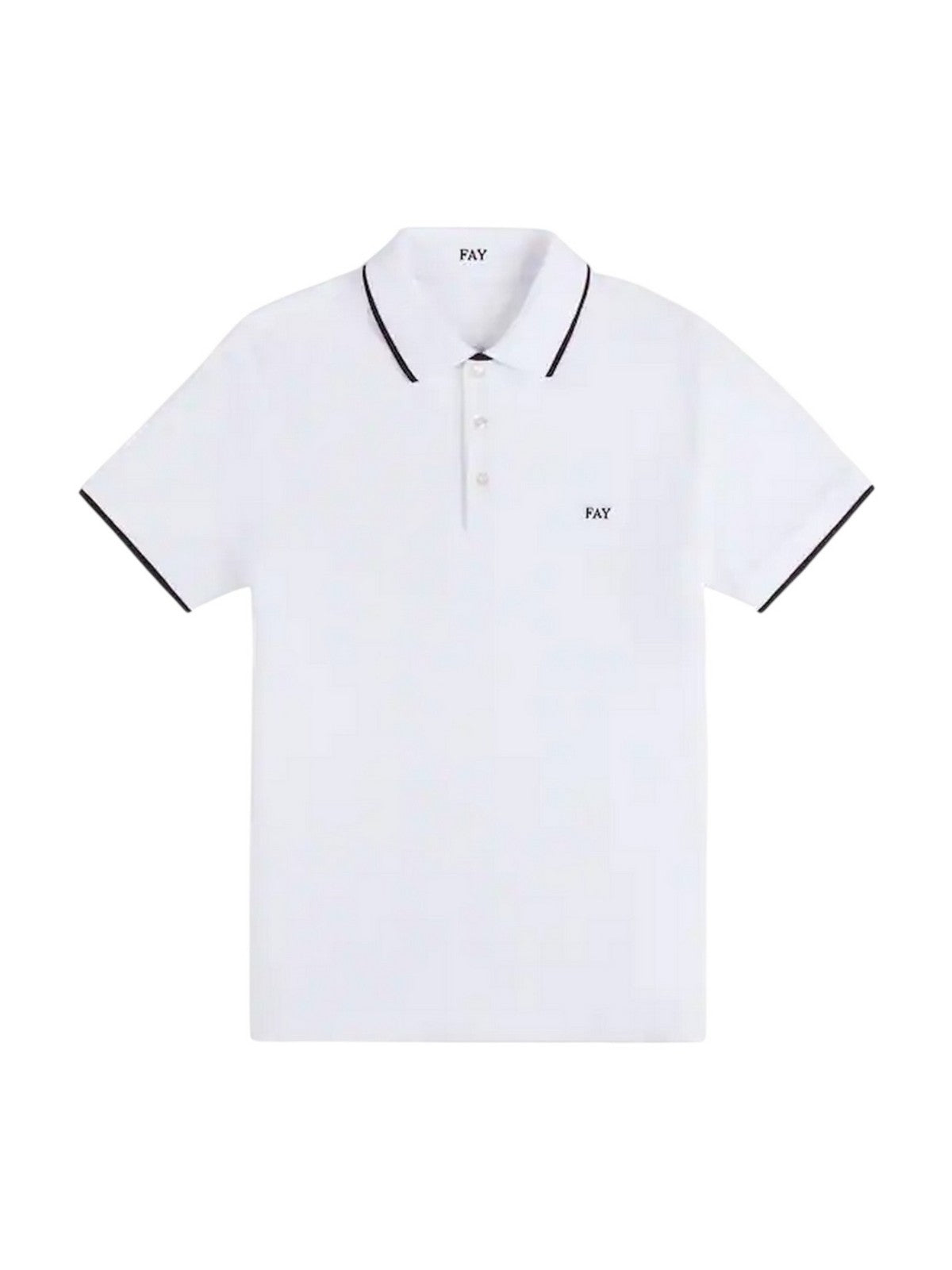 FAY Polo Uomo  NPMB252140STDWB001 Bianco