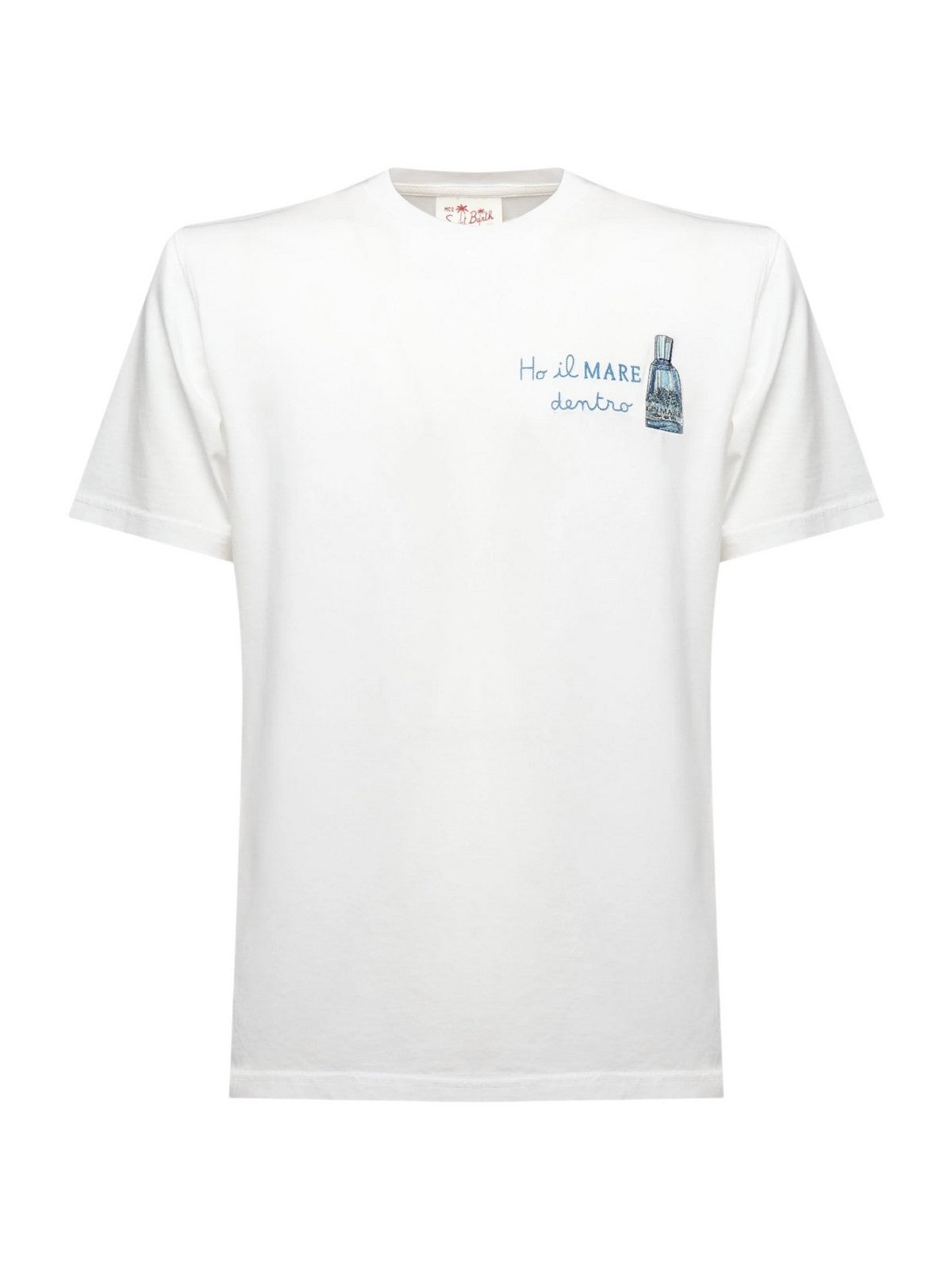 MC2 SAINT BARTH T-shirt Uomo  PORTOFINO 04457L GIN MARE DENTRO 01N EMB