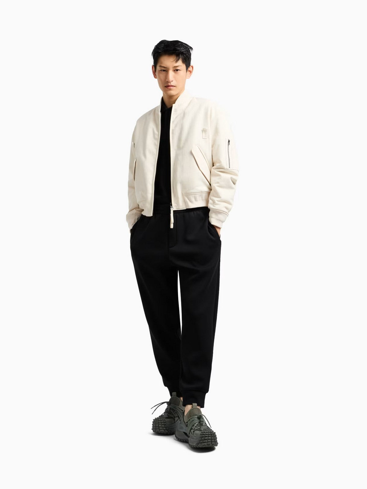 EMPORIO ARMANI Polo Uomo  EM000850 AF12955 UC001 Nero gioboutiqueweb