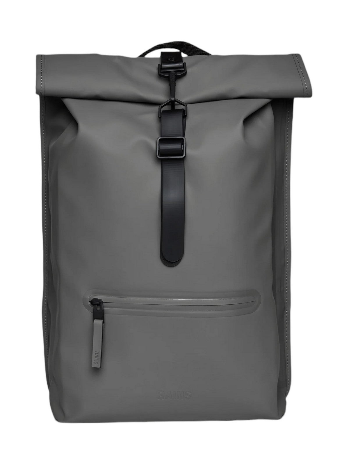 RAINS Zaino Unisex adulto Rolltop Rucksack W3 13320 GRY Grigio