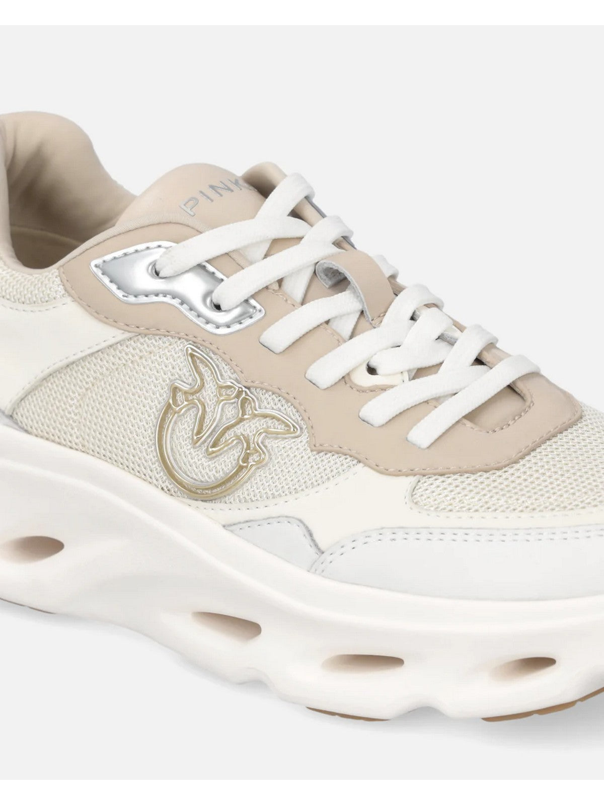 PINKO Sneaker Donna PINK 09 SS0167P132 D70 MILK/CORDA gioboutiqueweb