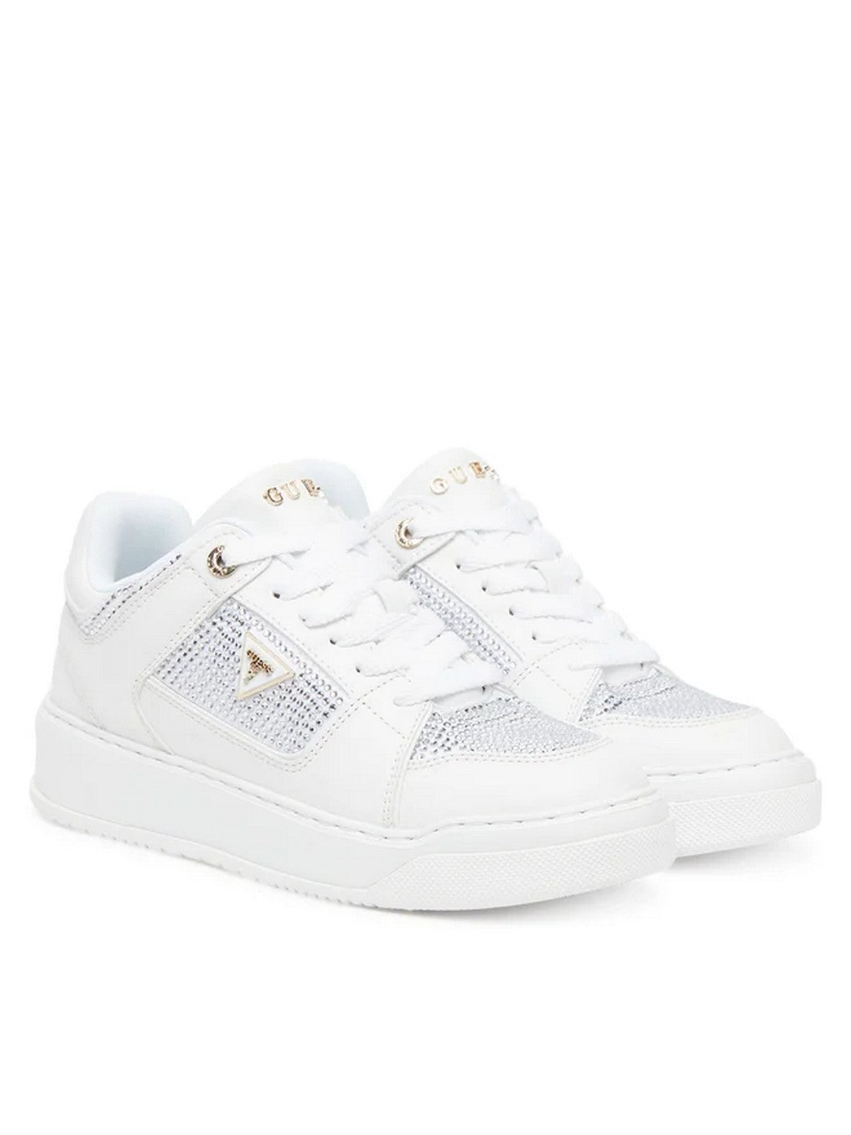 GUESS Sneaker Donna DELOVE2 FLTDL2 LEA12 WHITE WHITE