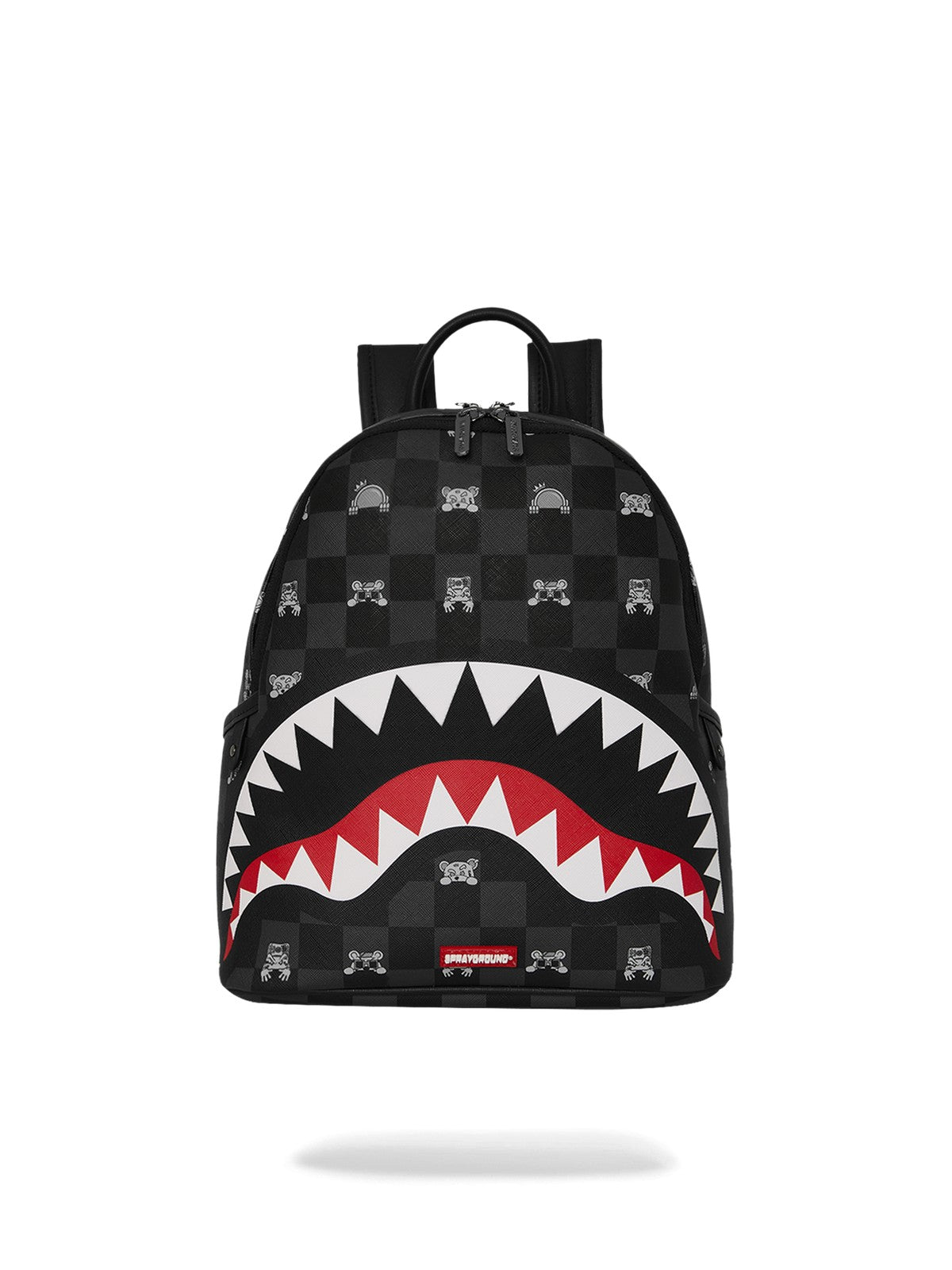 SPRAYGROUND Zaino Unisex adulto GRAY PEEKING CHARACTER CHECK