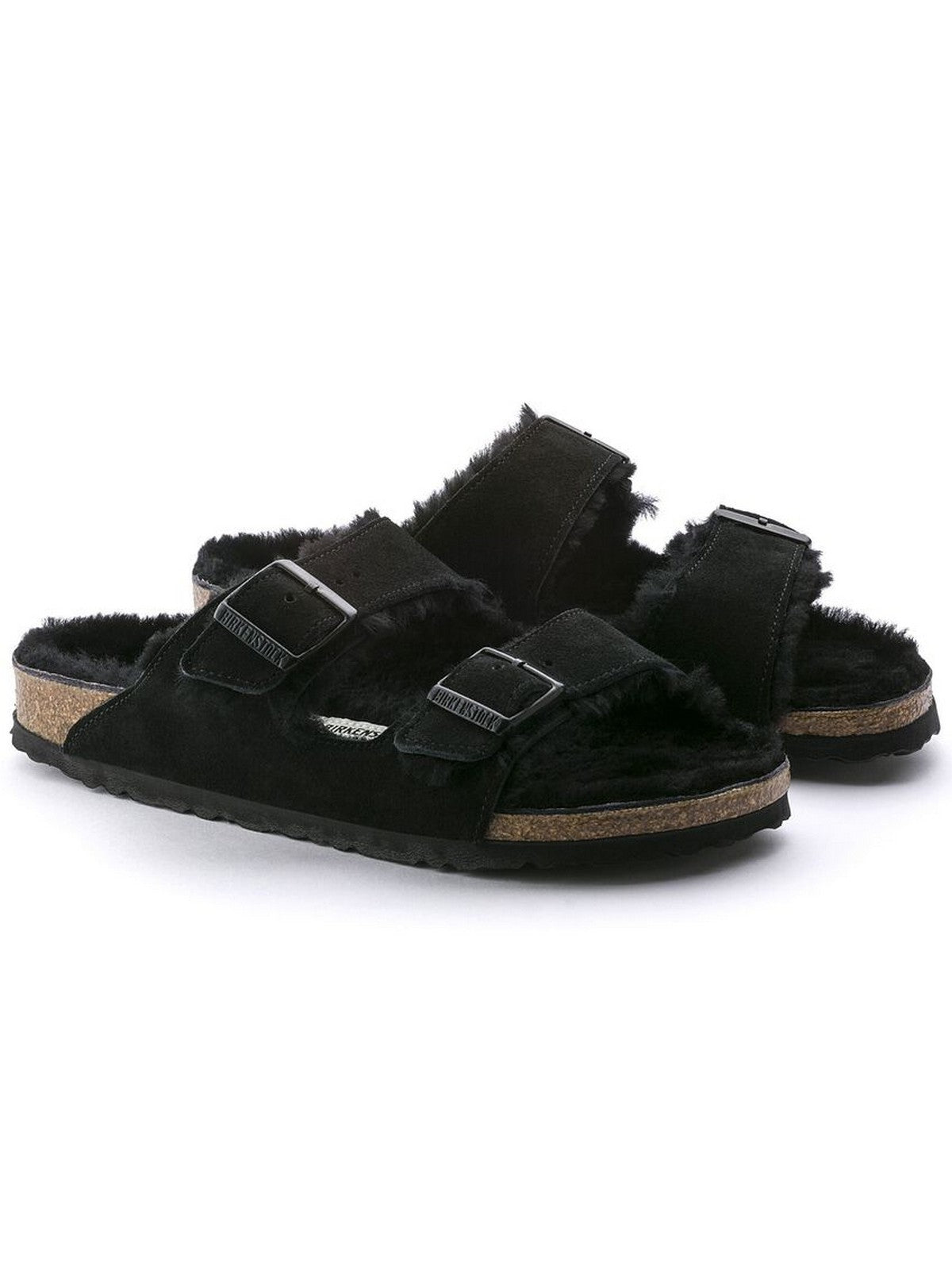 Birkenstock Ciabatta Unisex Adult Arizona Shearling 752663 Negro