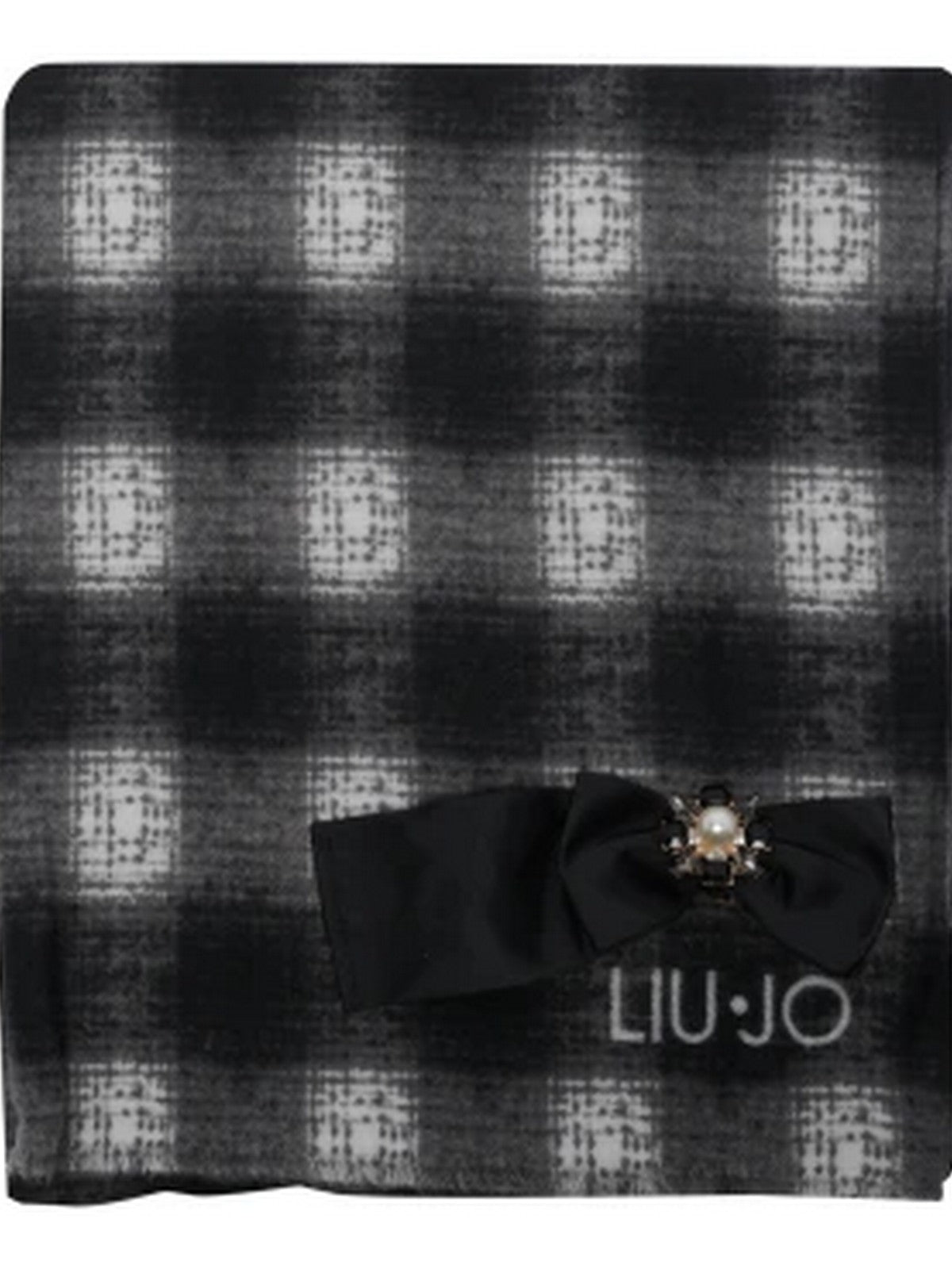 LIU JO SOFT Stola Donna  2F5047T0300 B3435 Check black