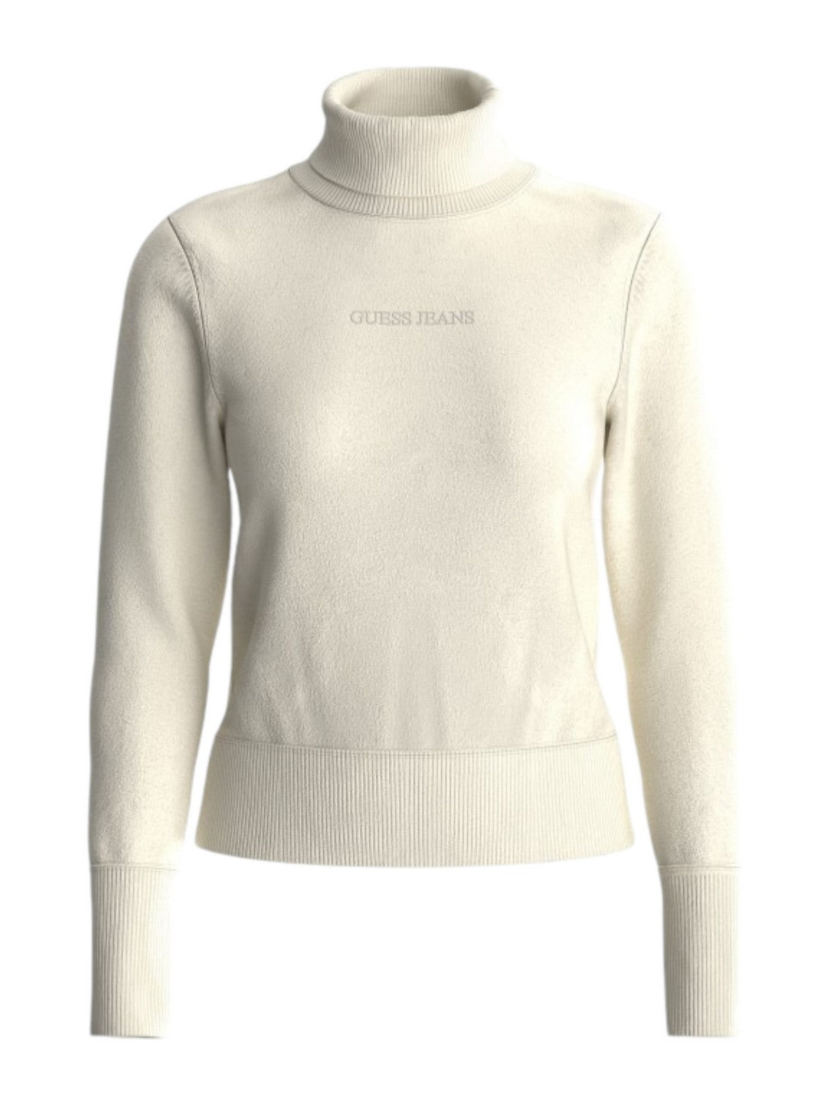 GUESS Maglione dolcevita Donna GJ LS TN GUESS J EMB SWTR W4BR15 Z3HO2 G293 Bianco gioboutiqueweb